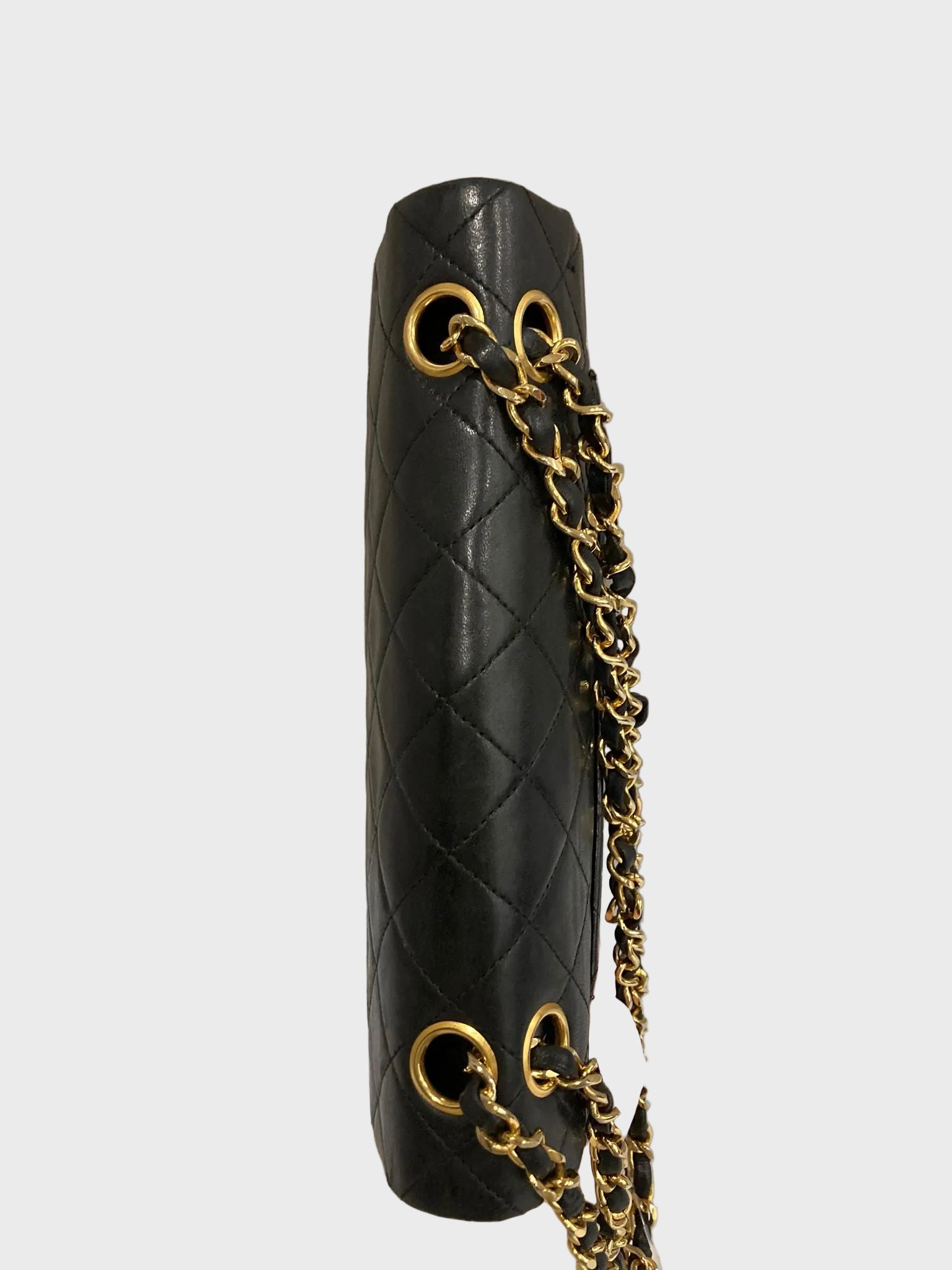 Chanel timeless 23 doble flap negro serie 1
