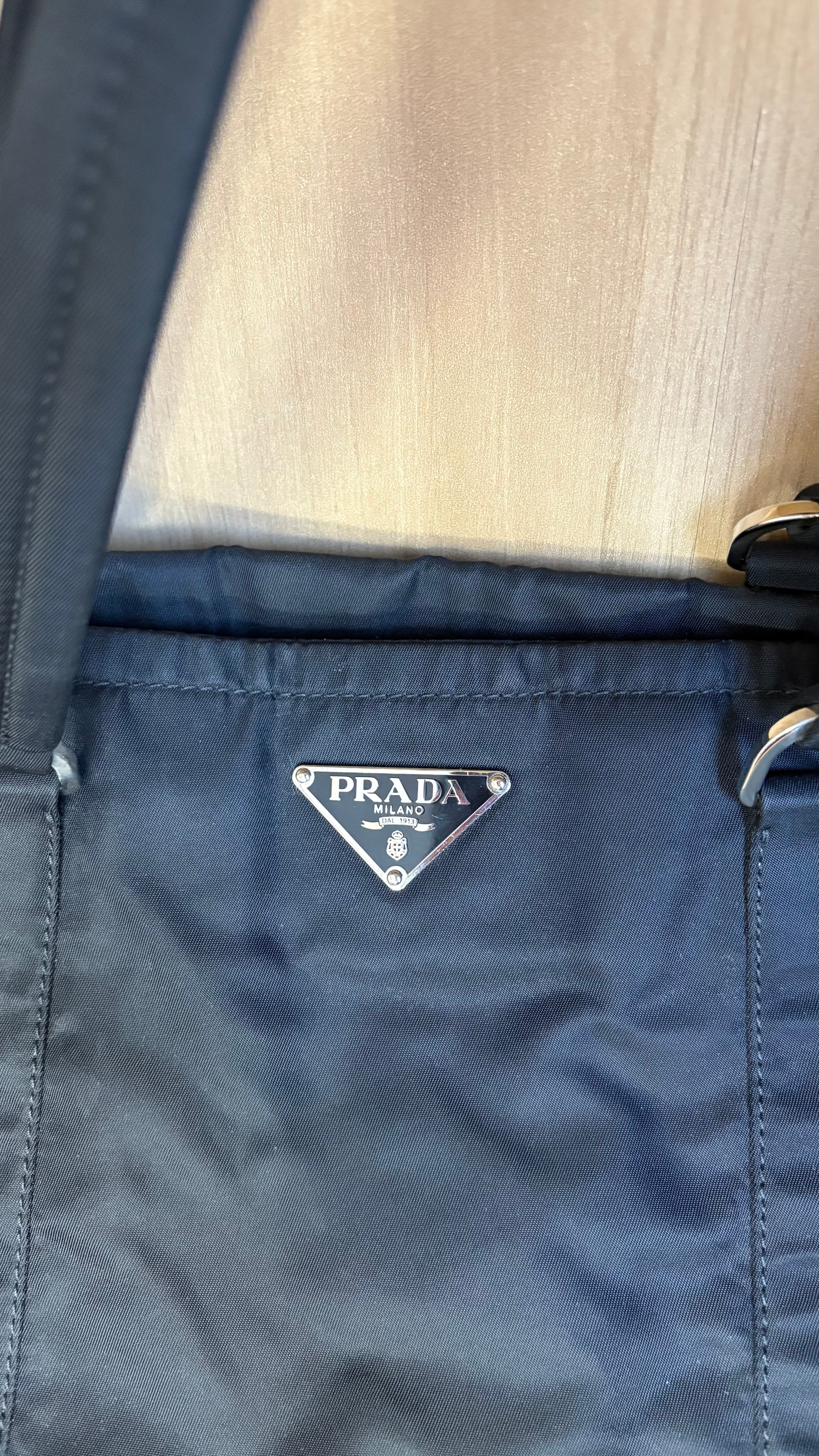 Prada tote bag nylon