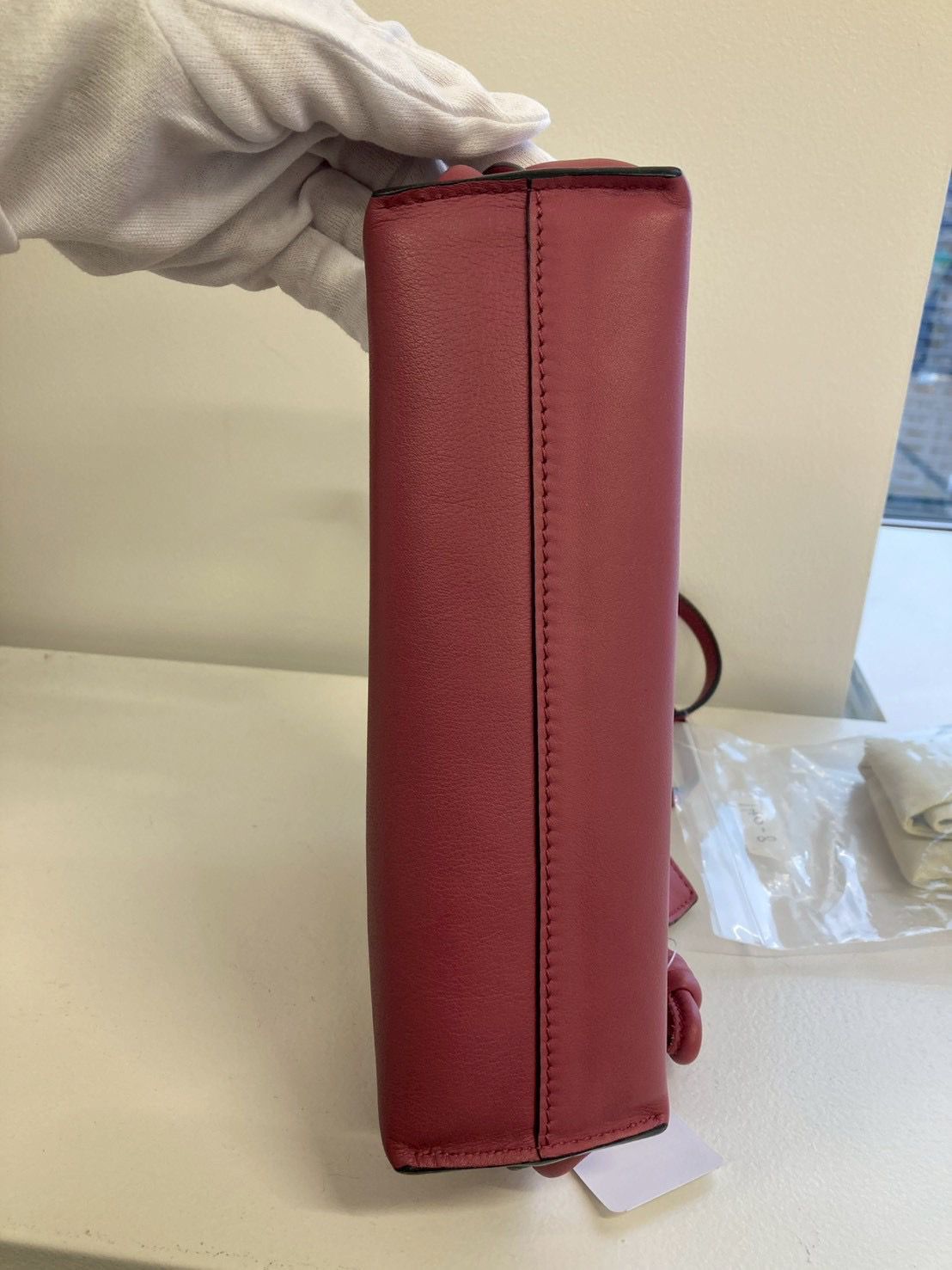 Loewe Flamenco Mini en piel nappa rosa