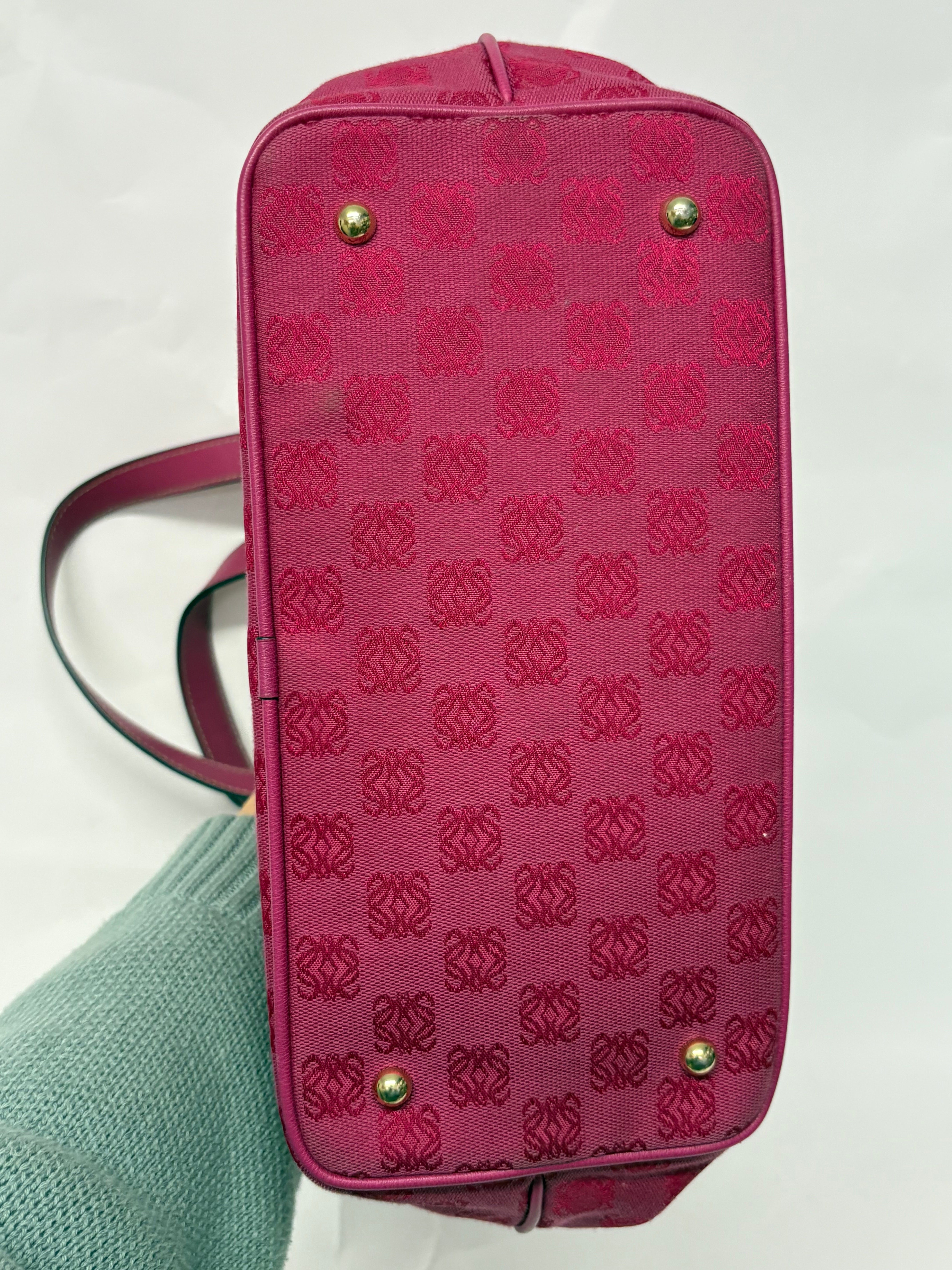 Loewe Tote Vintage Rosa Fucsia Anagram