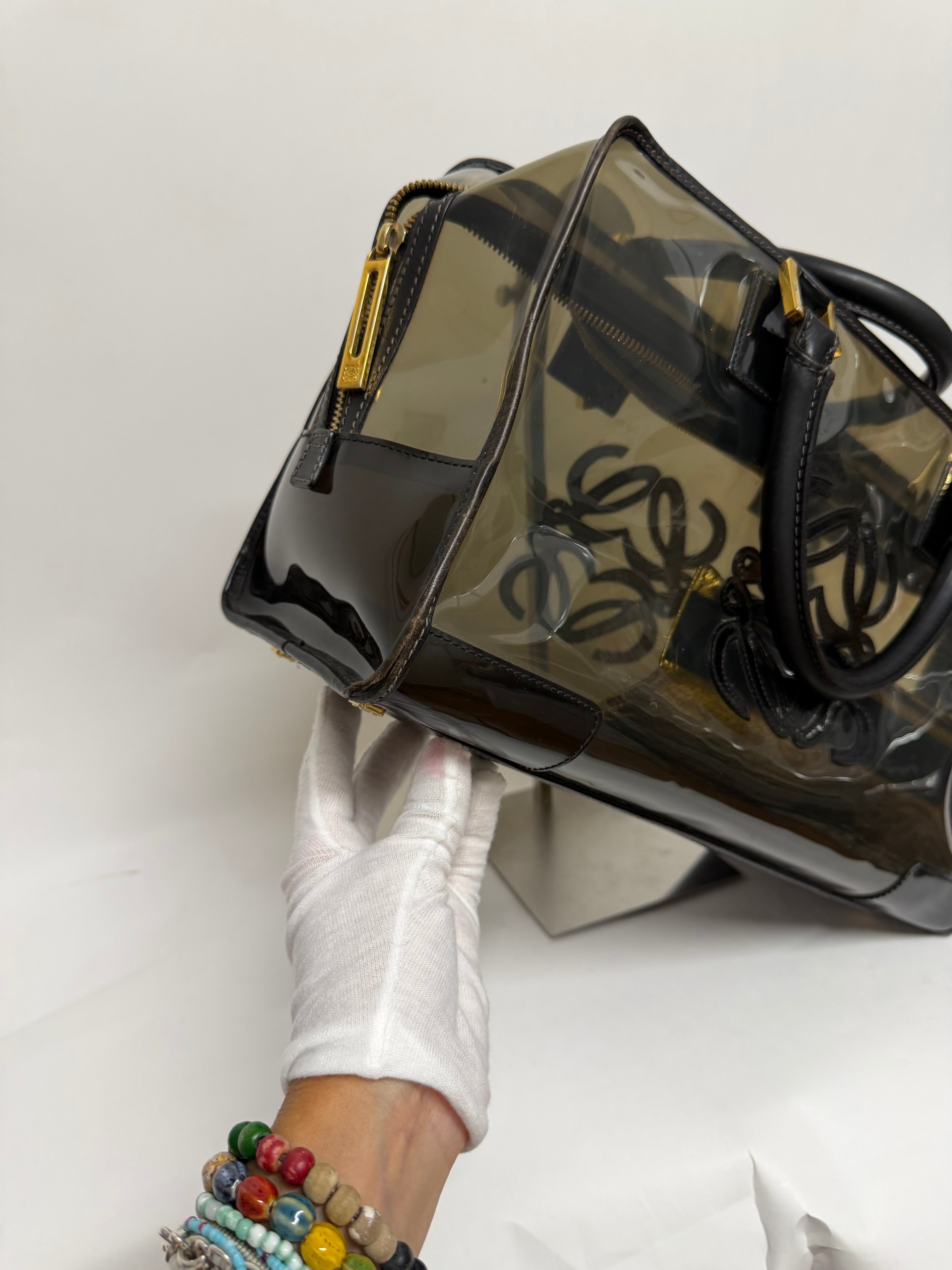 Loewe Amazona 36 Transparente con Pouch