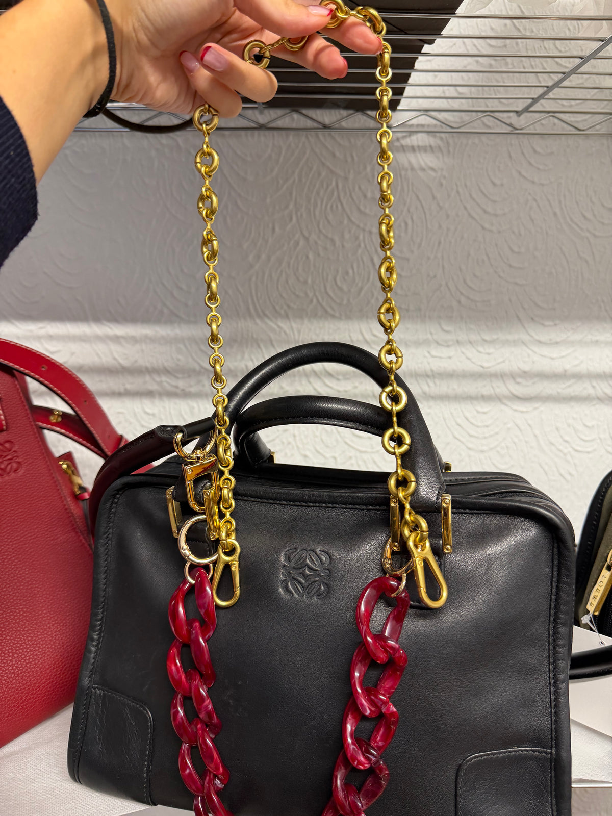 Cadena de Bolso en Metal 69 cm - plata o dorado