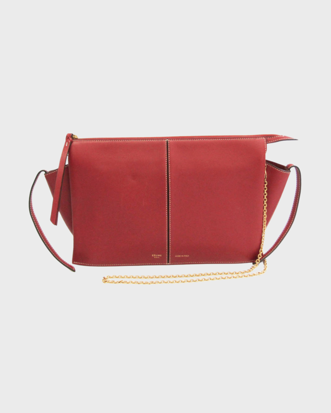 Céline Shopper Burgundy