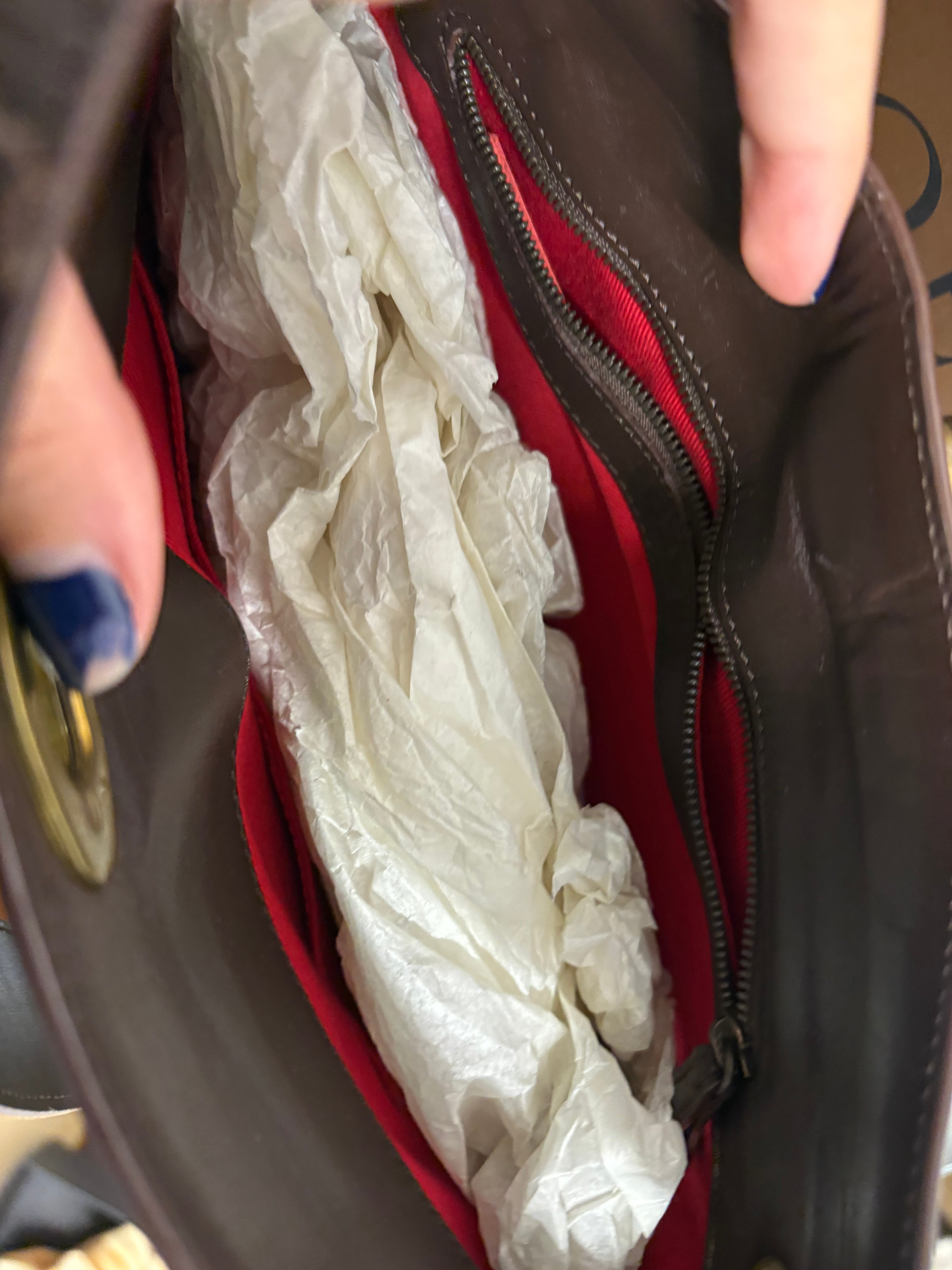 Loewe anagram lock shoulder bag canvas y piel marrón vintage
