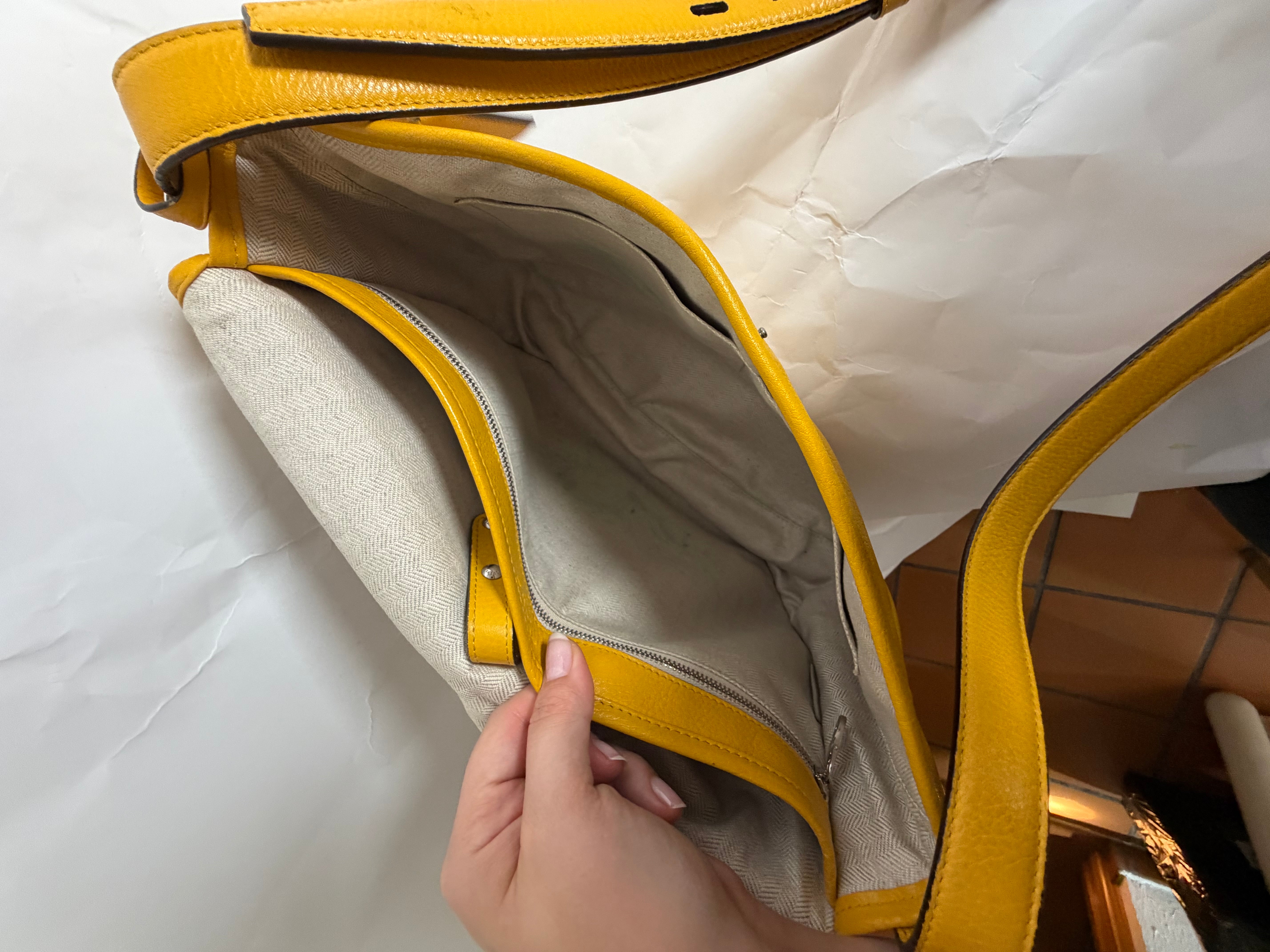 Loewe heritage grande Amarillo
