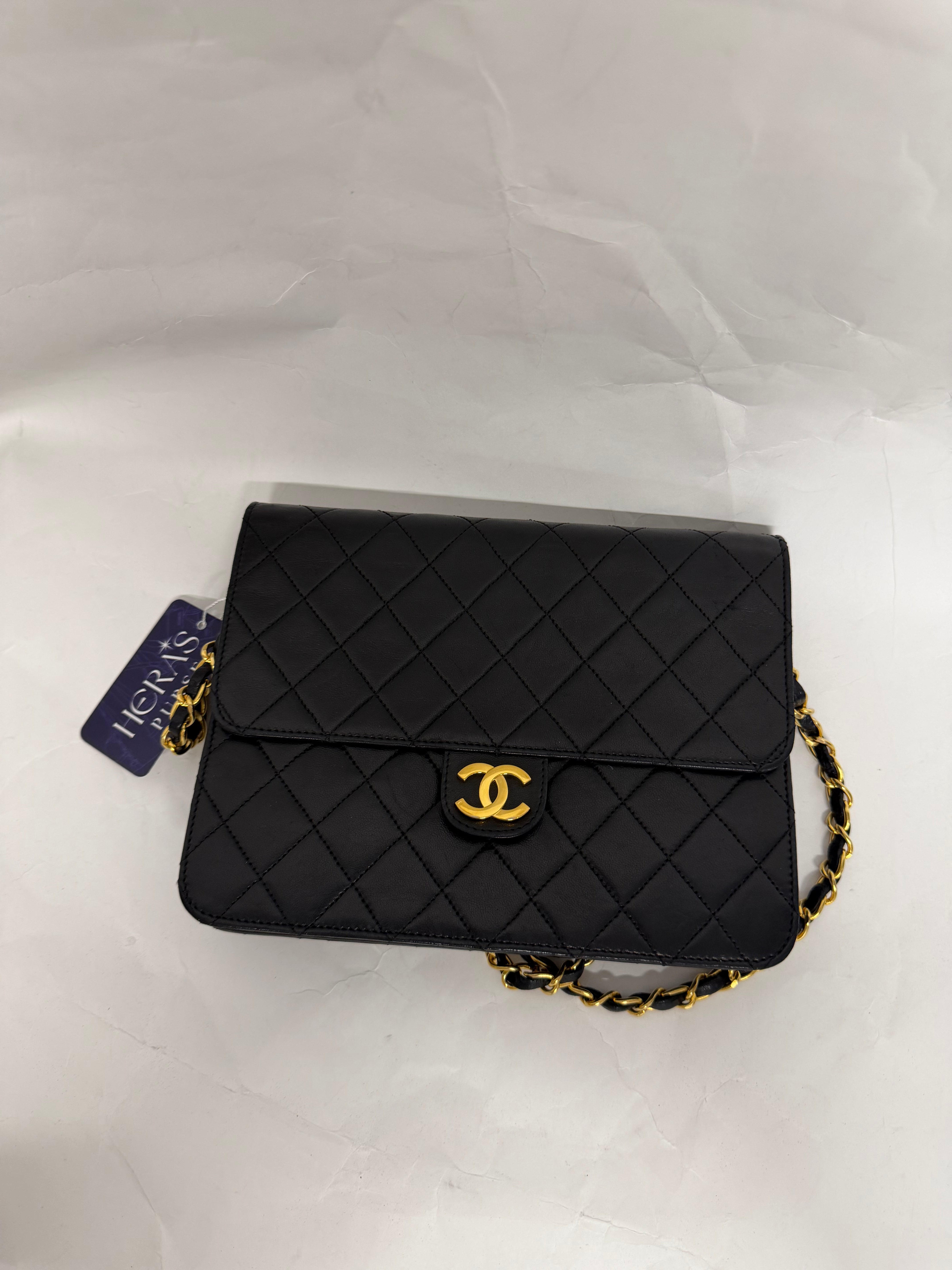 Chanel Push-Lock Lambskin Chain Shoulder Bag | Serie 4