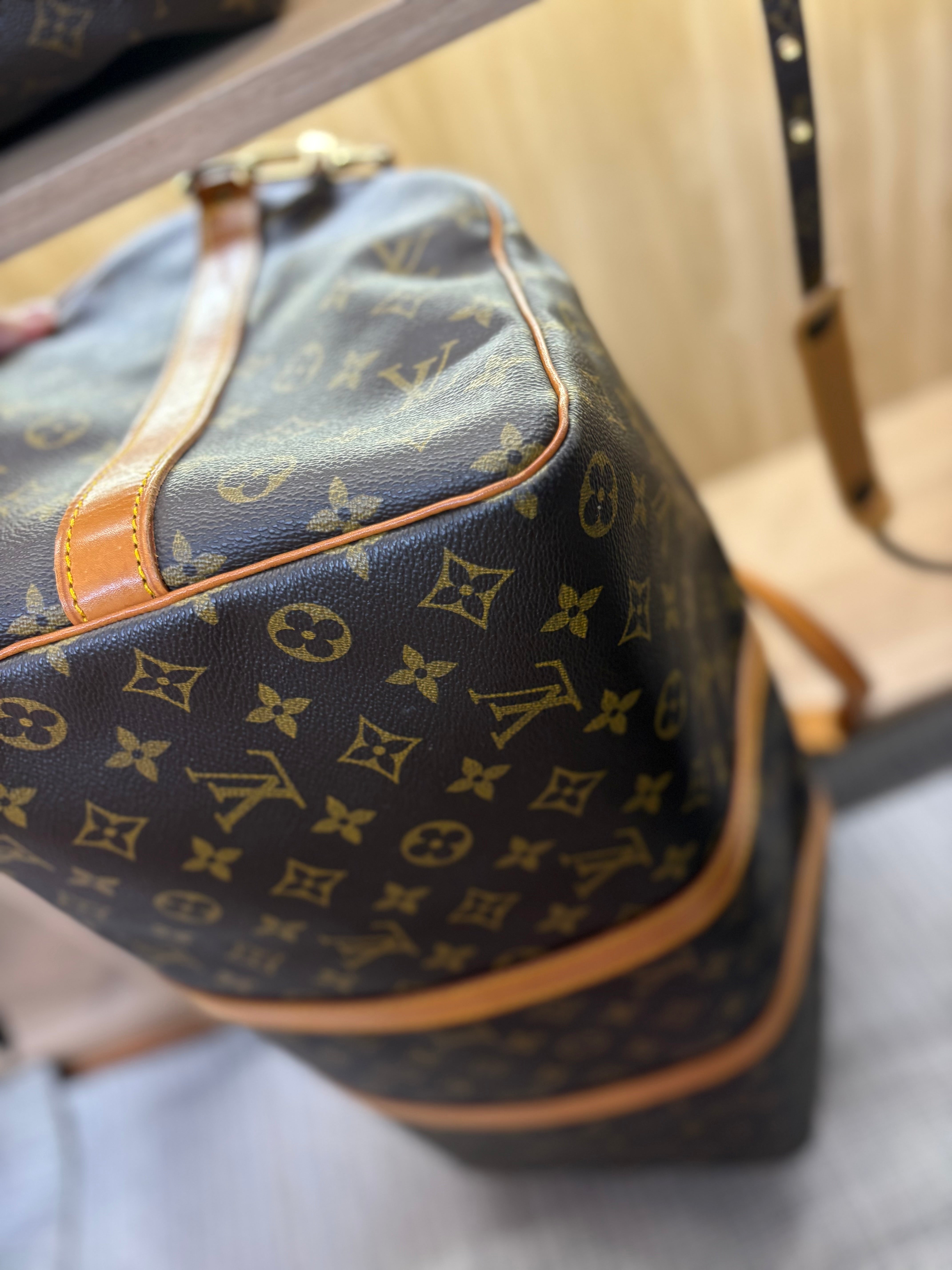 Louis Vuitton Keepall 50 bandolera canvas monogram