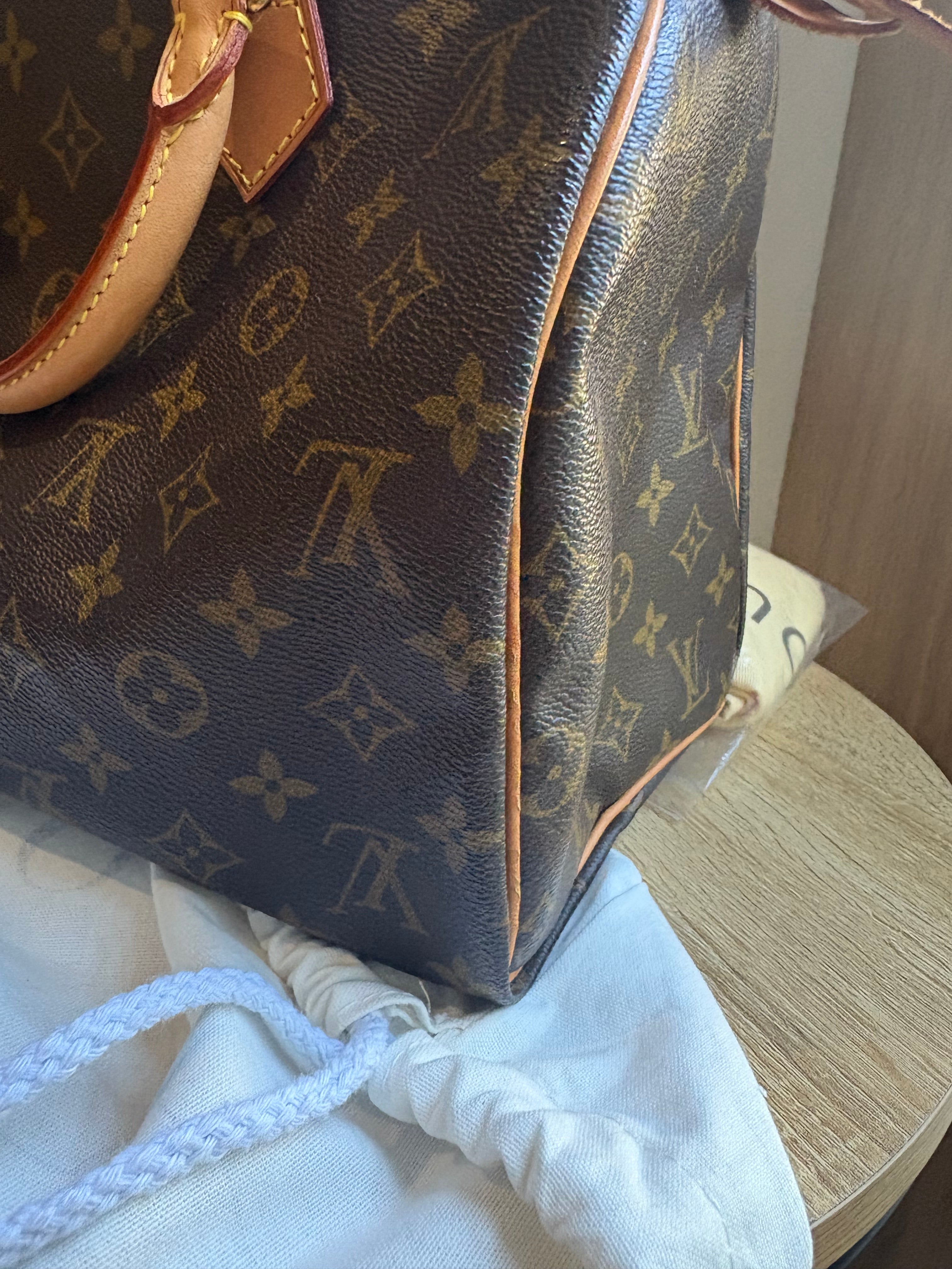 Louis Vuitton speedy 30 canvas monogram