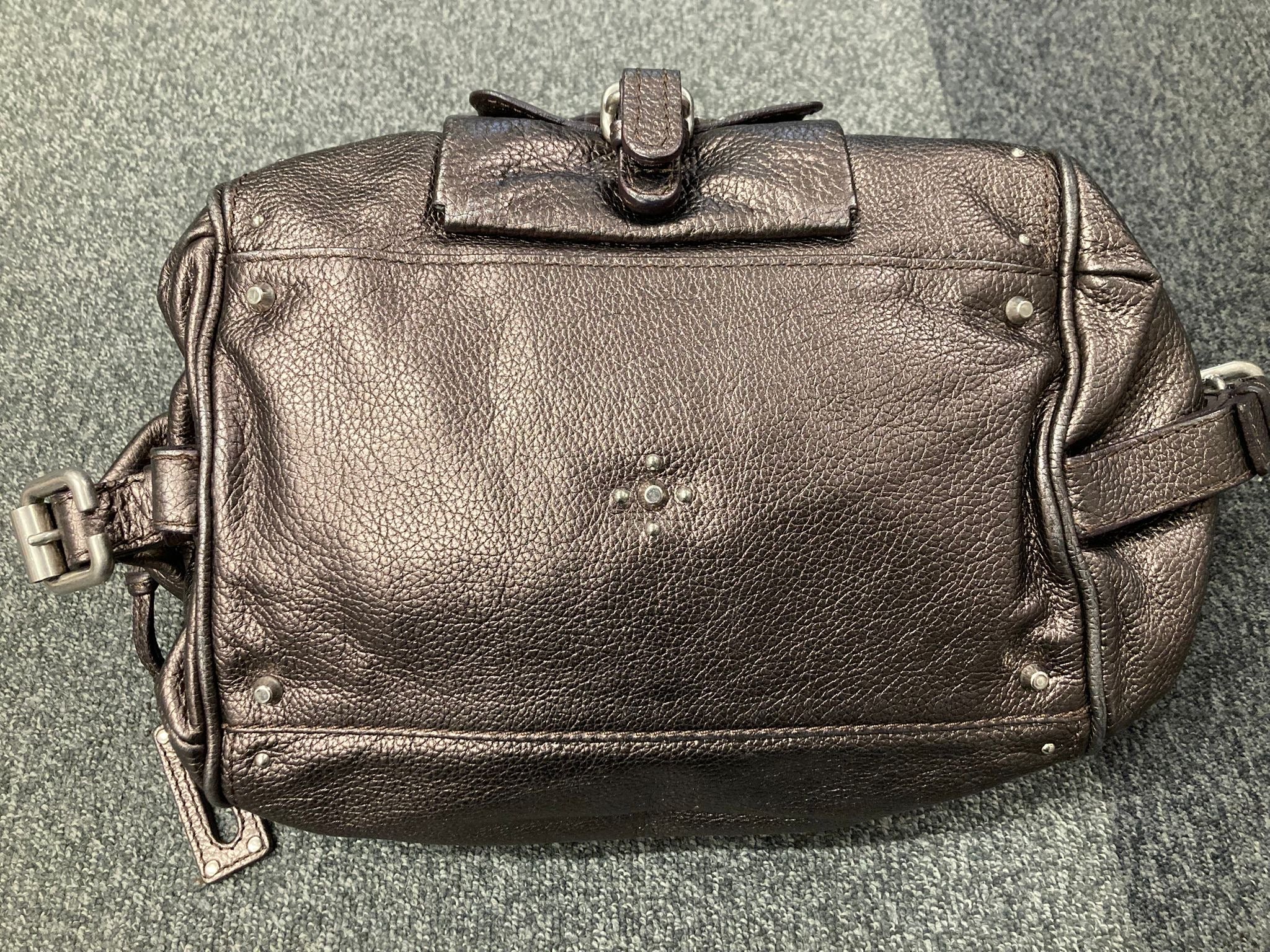 Chloé Paddington Metallic – Piel bronce