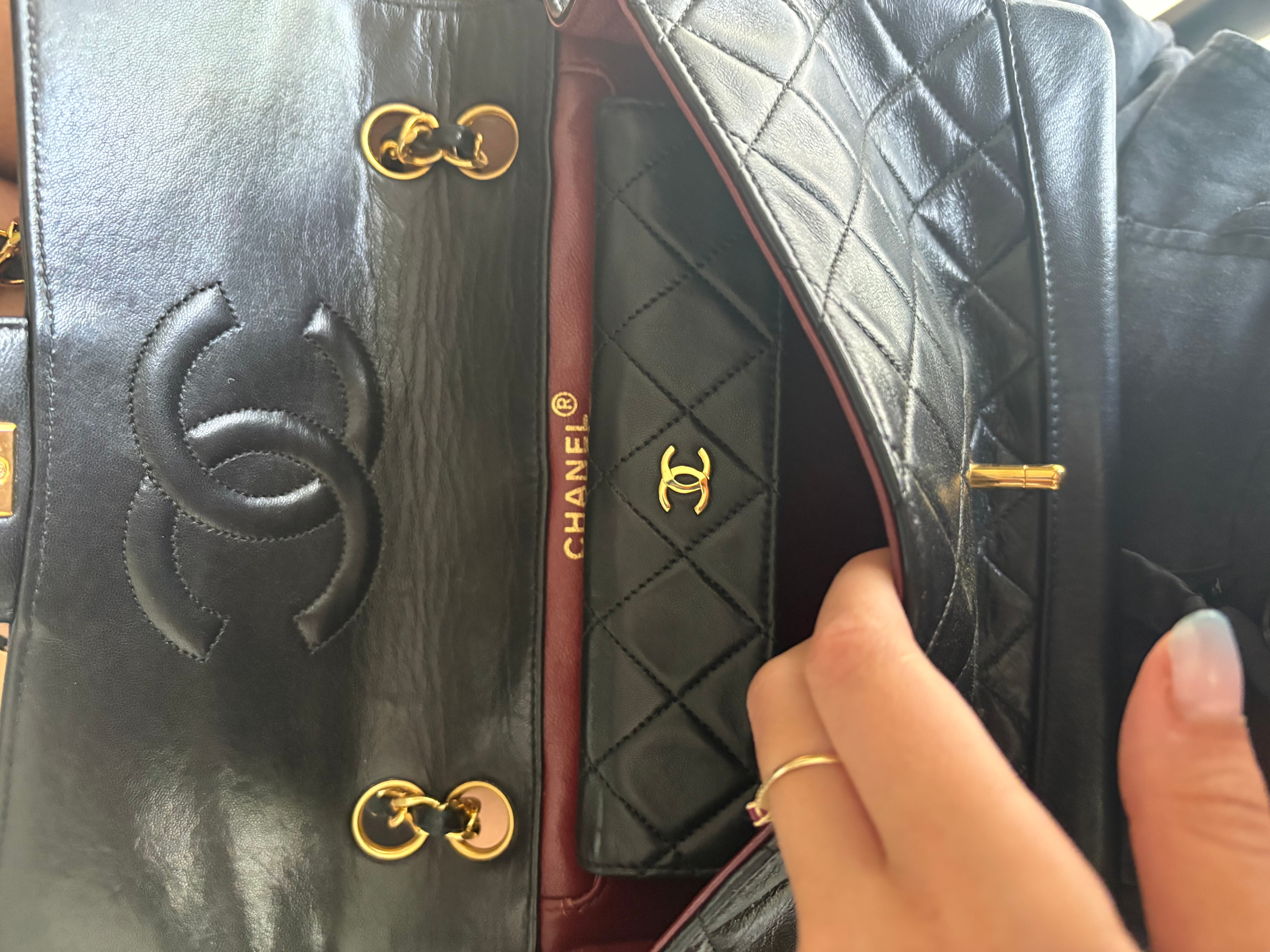 Chanel timeless classic flap 23 con monedero