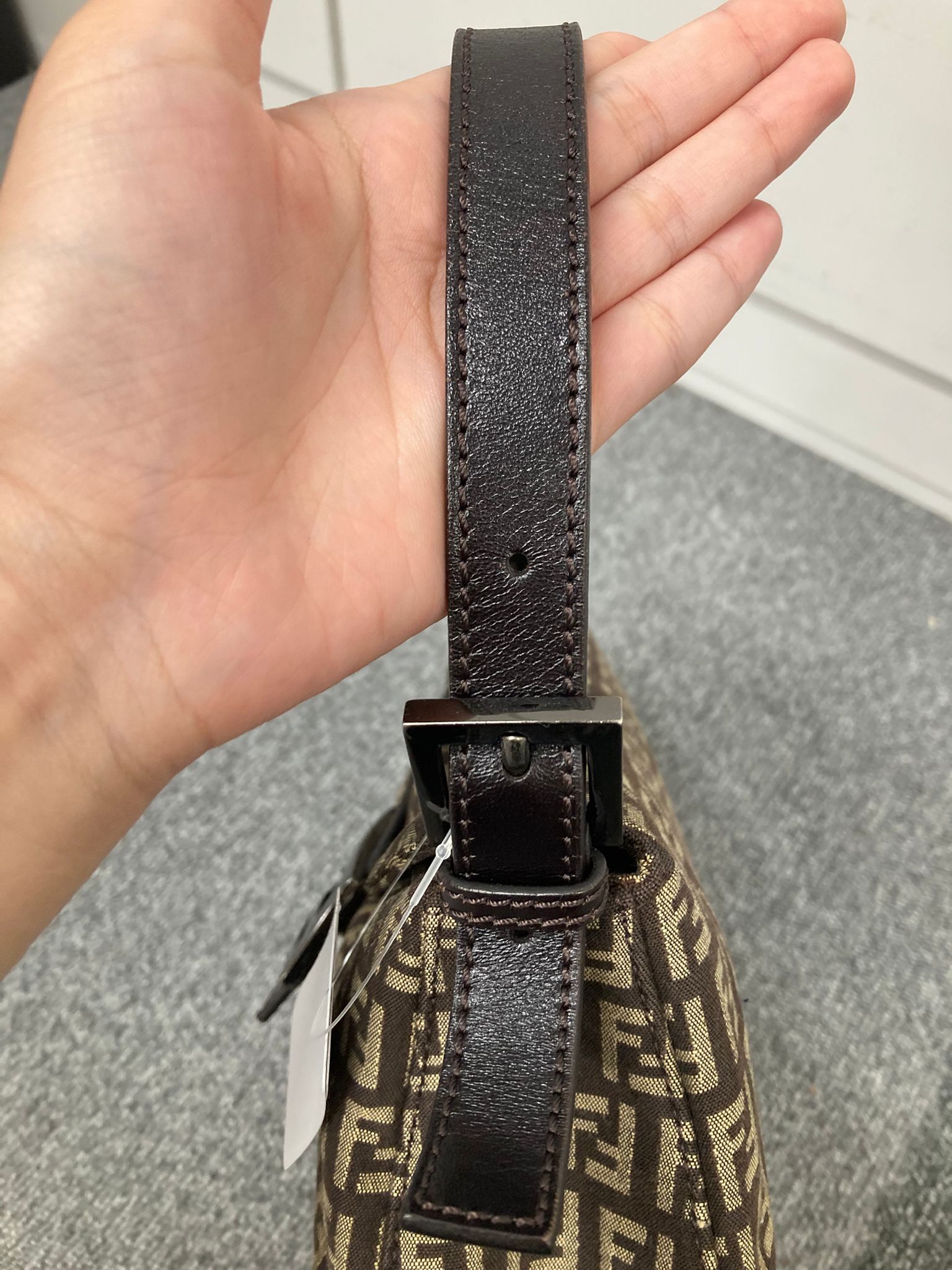 Fendi baguette marrón