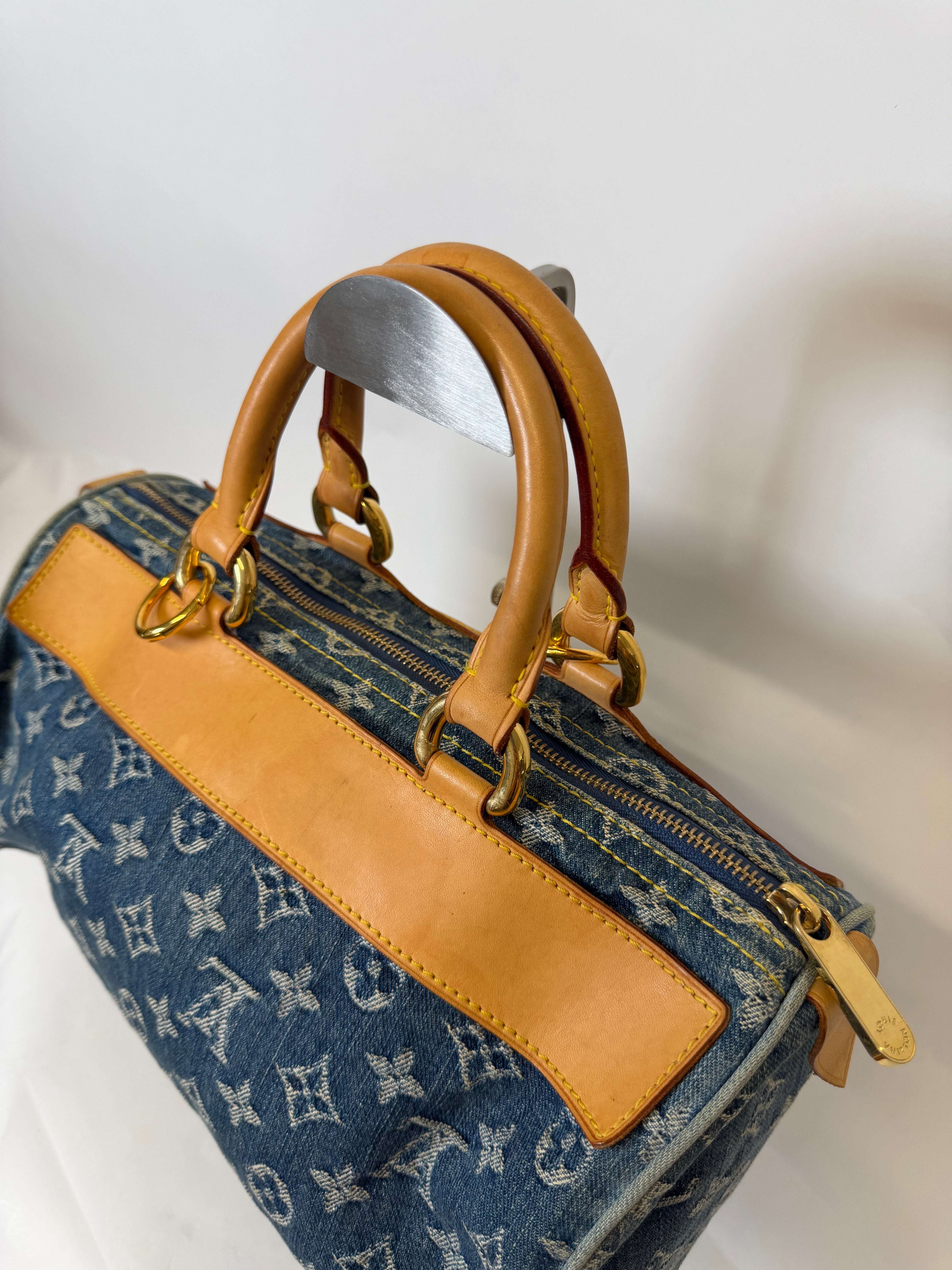 Louis Vuitton Neo Speedy 30 Denim Monogram