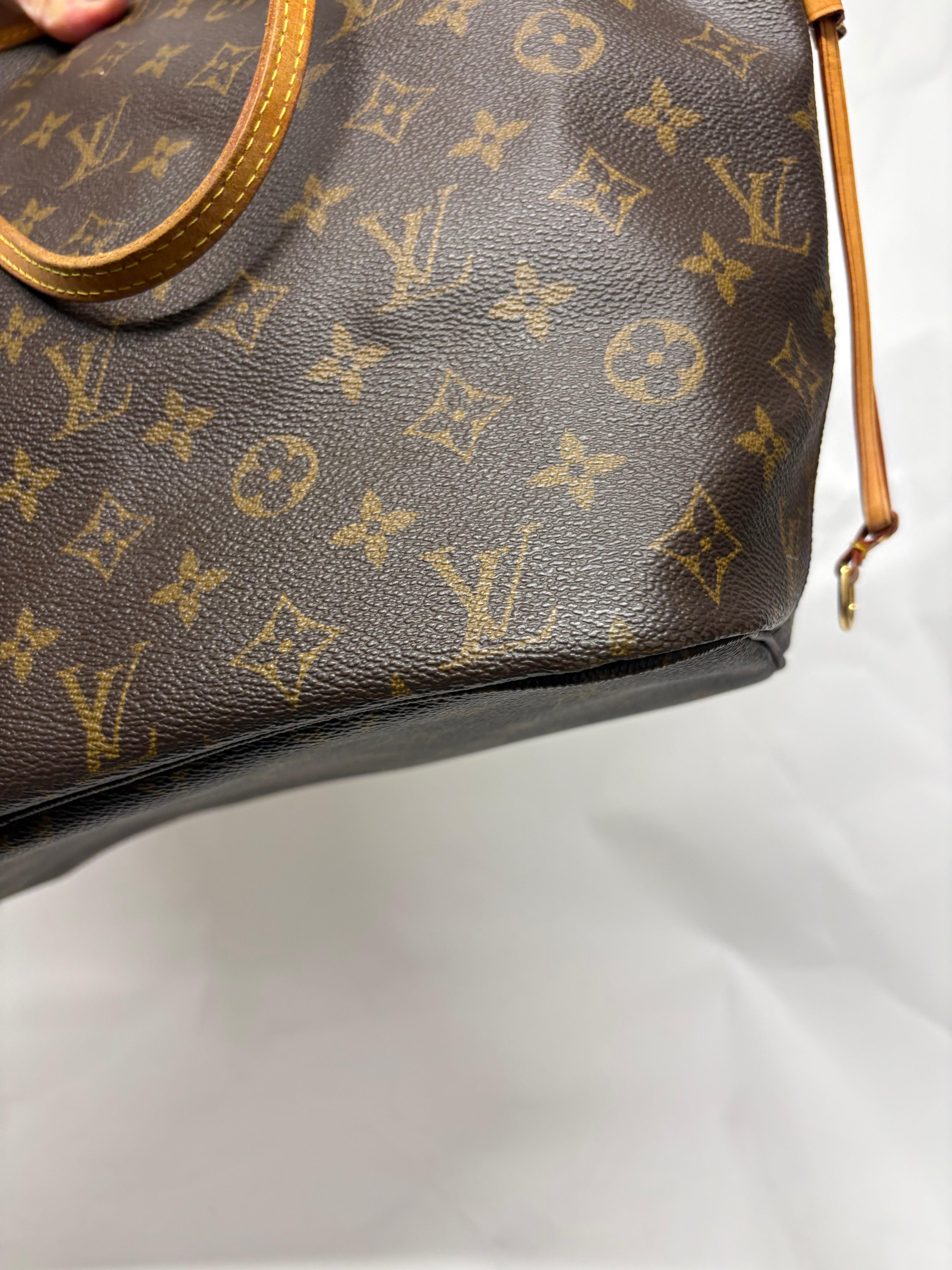 Louis Vuitton Neverfull MM Monogram y Beige