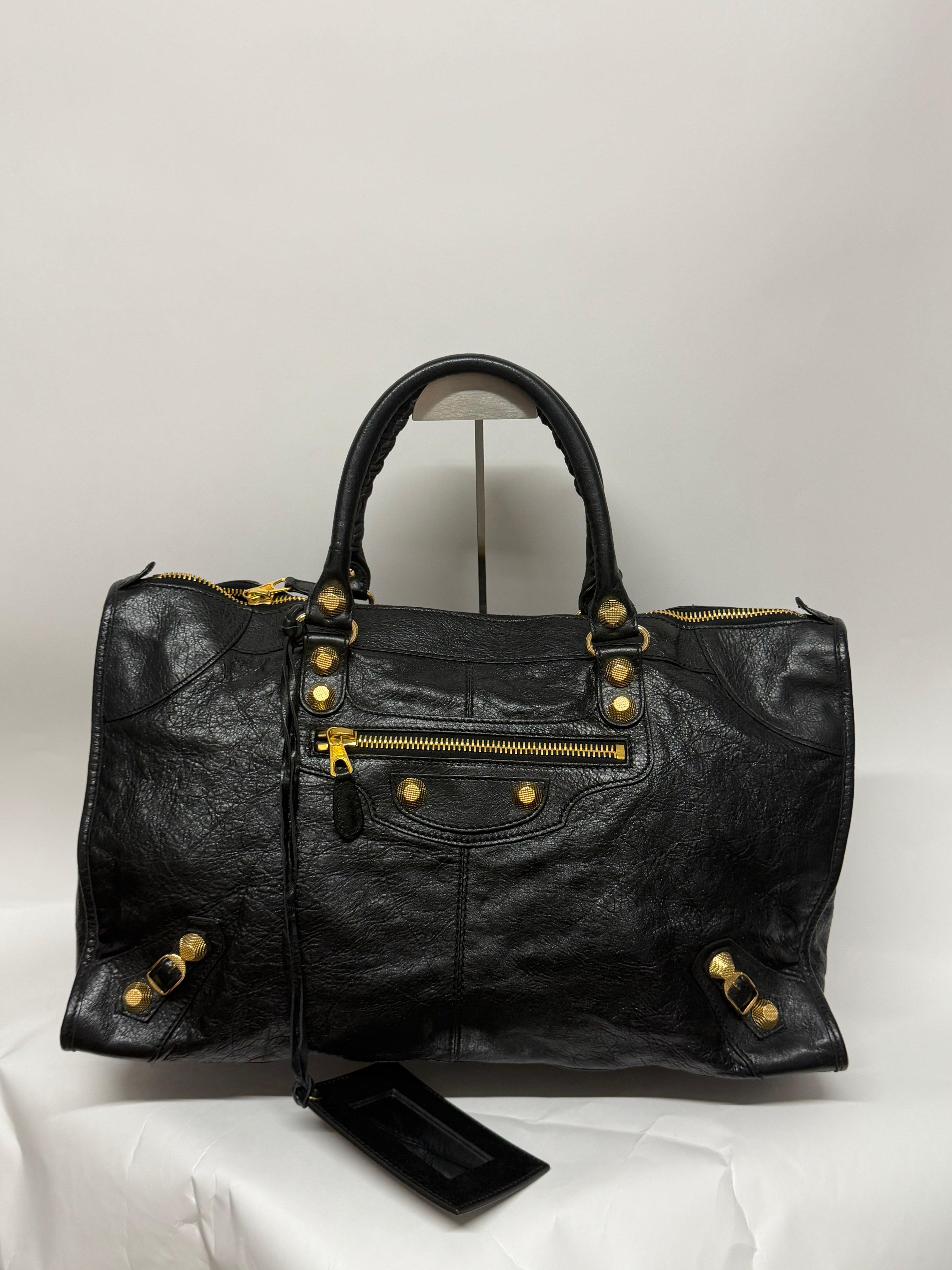 Balenciaga Motocross Giant 21 city Work Lambskin