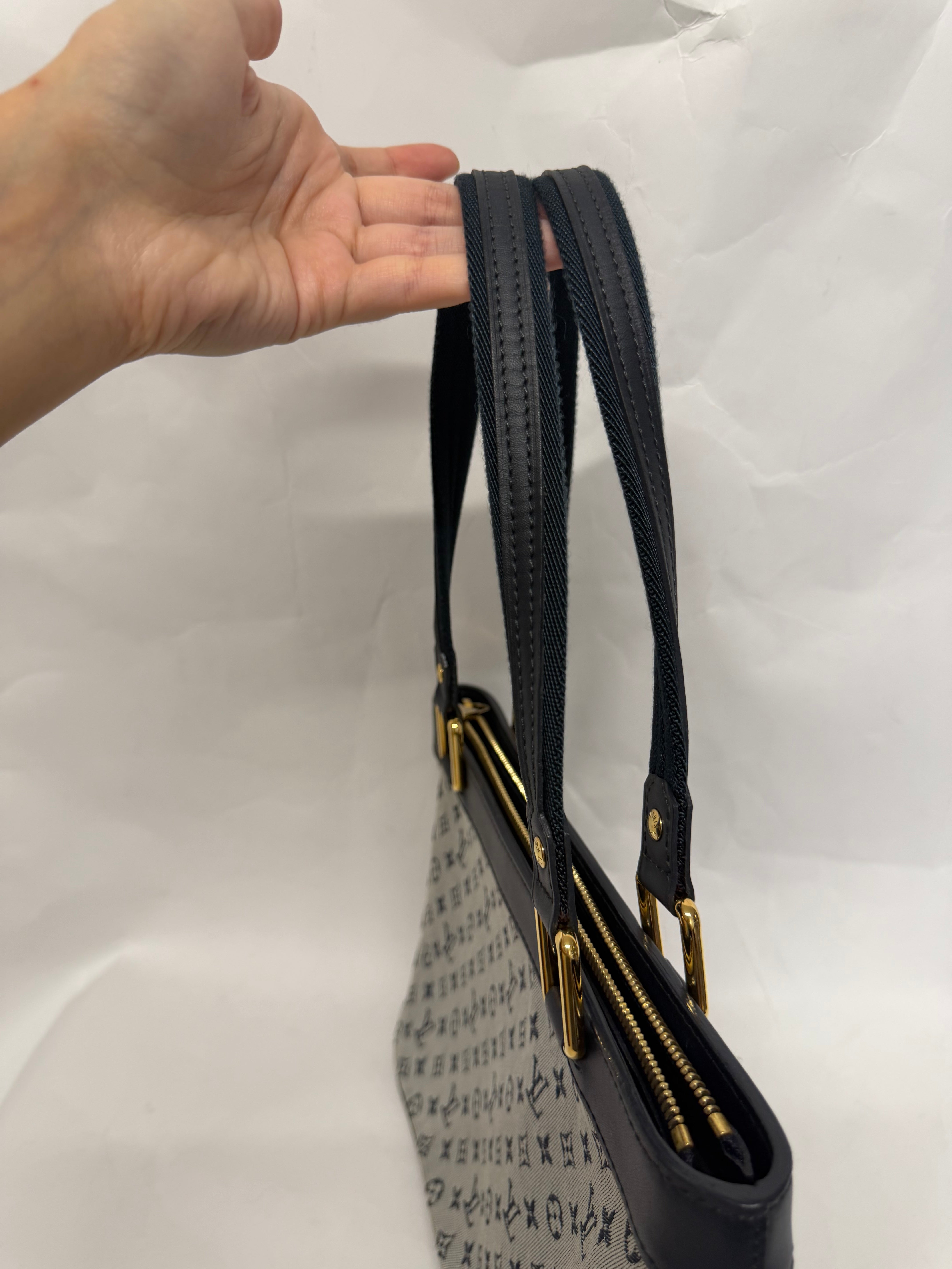Louis Vuitton Mini Lin Lucille PM Navy