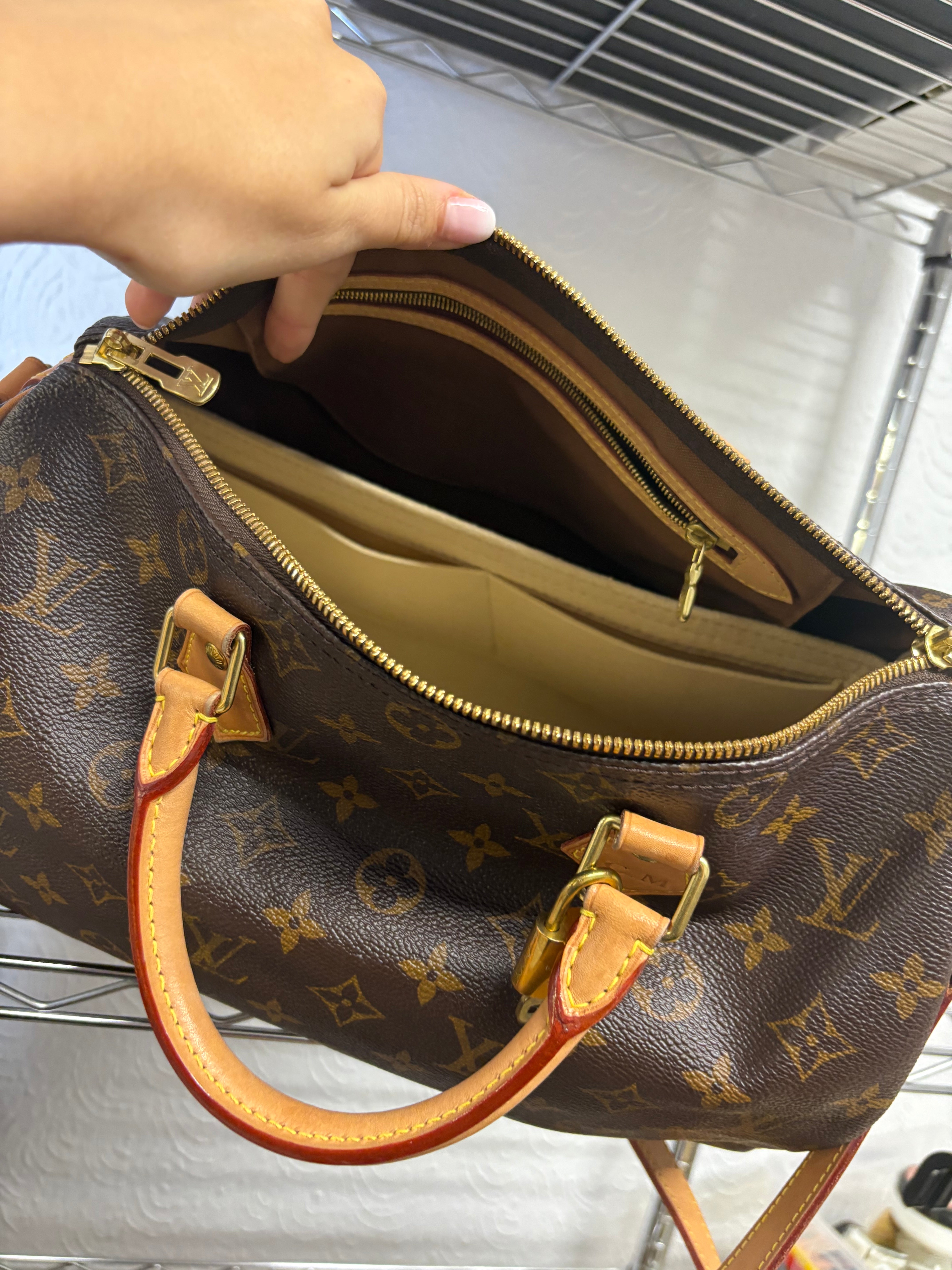 Louis vuitton speedy 30 monogram con bandolera CT2149