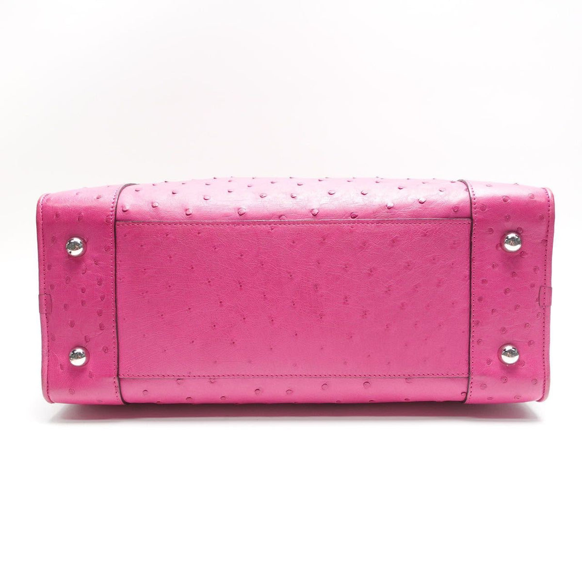 Loewe Amazona 36 Piel de Avestruz Rosa