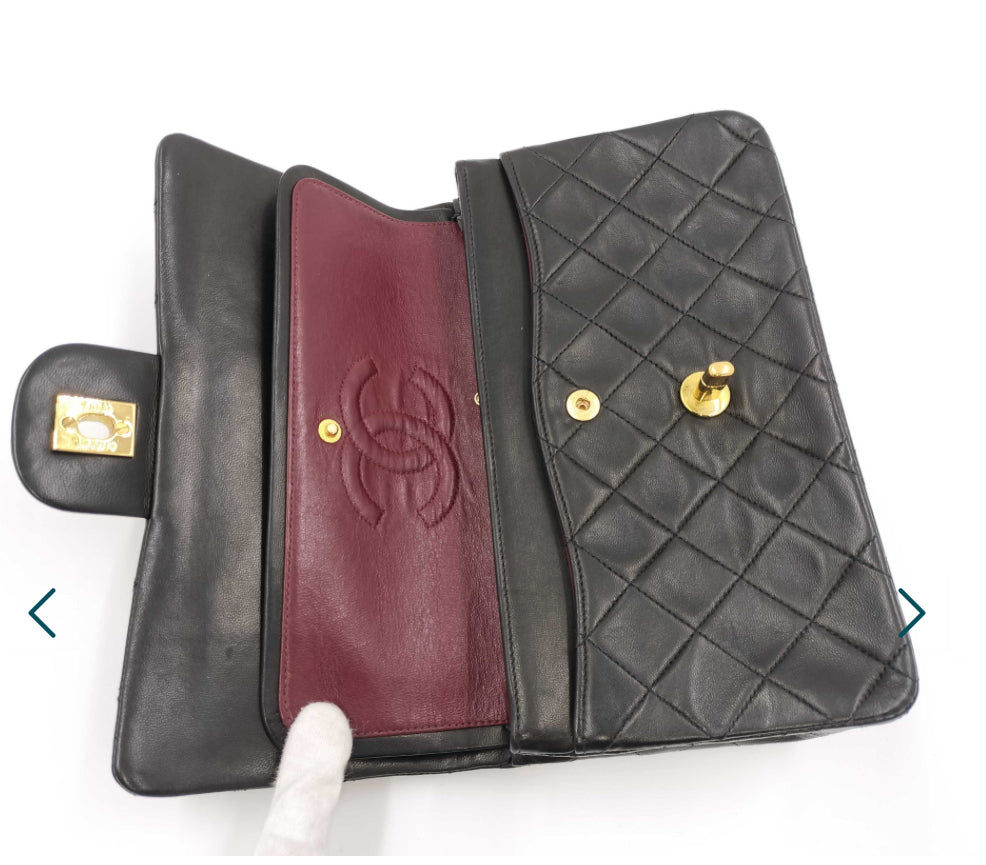 Chanel timeless doble flap 25