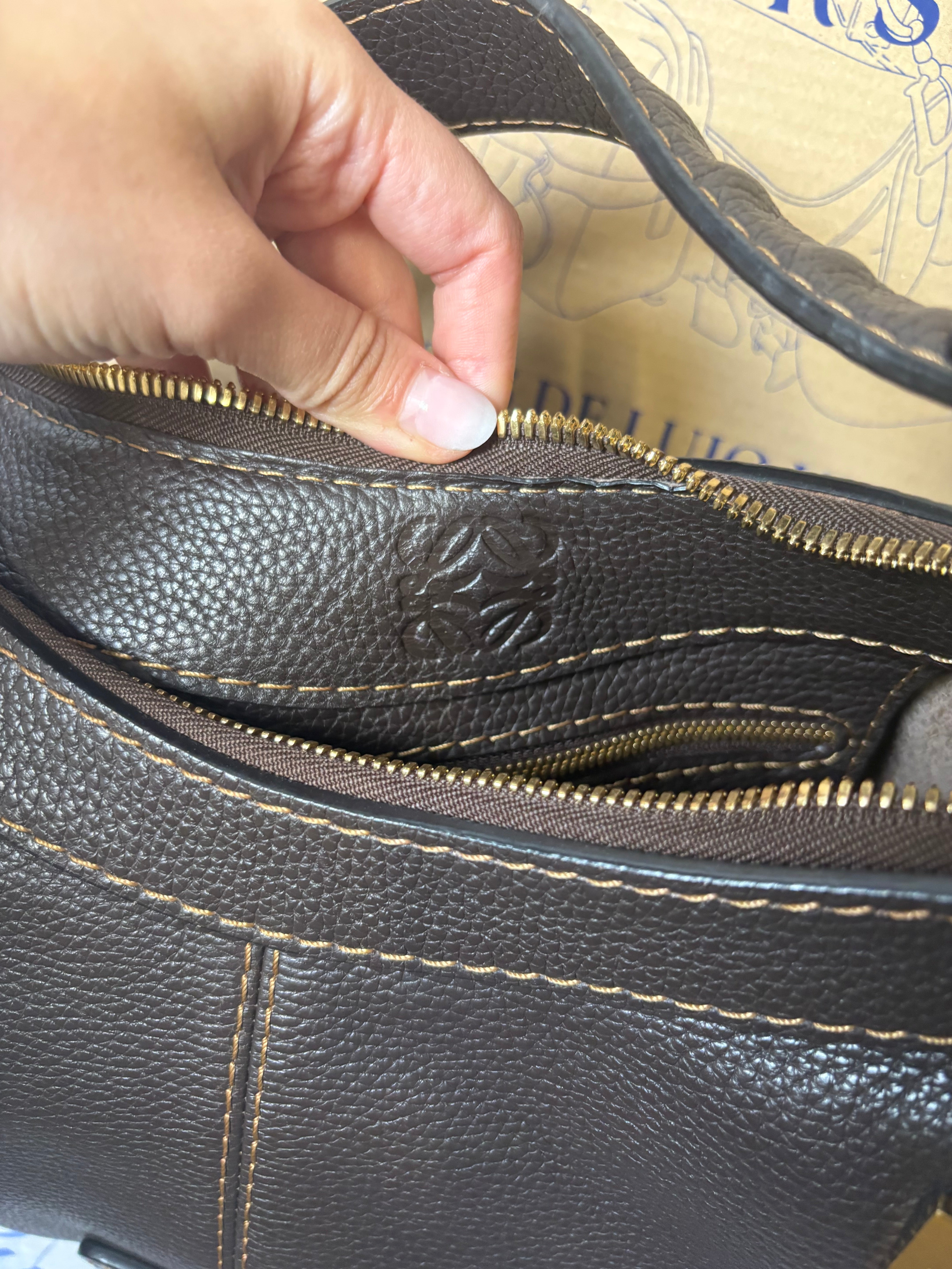 Loewe Hobo Road Safari Marrón Chocolate Large