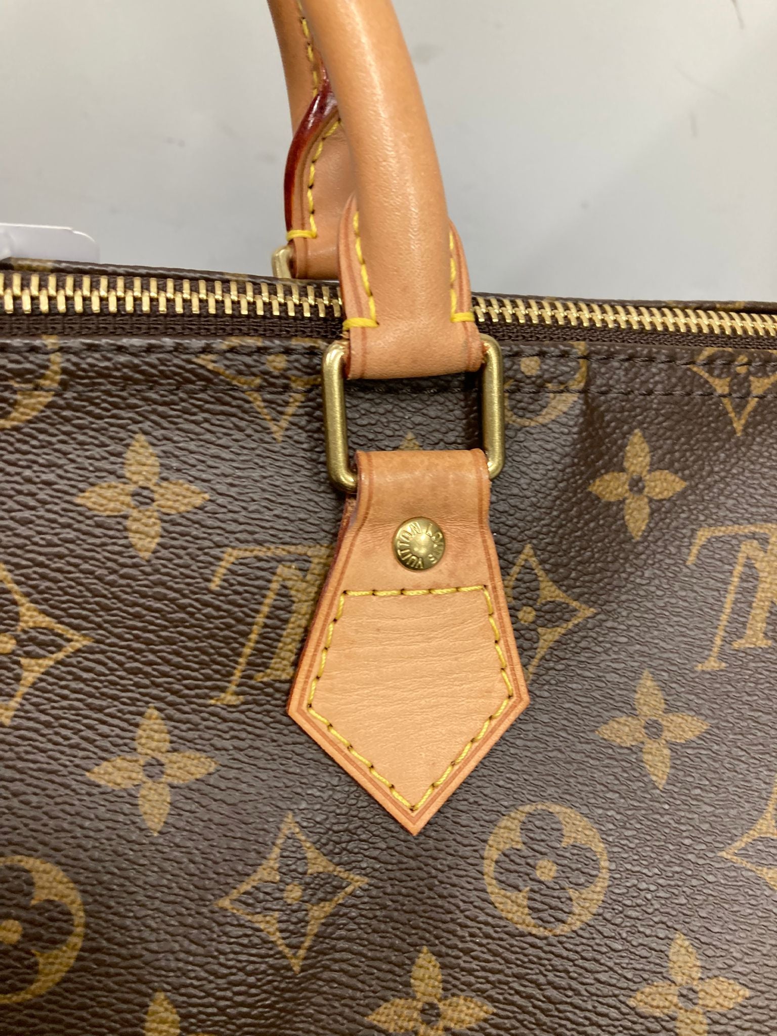 Louis Vuitton speedy 35 canvas monogram