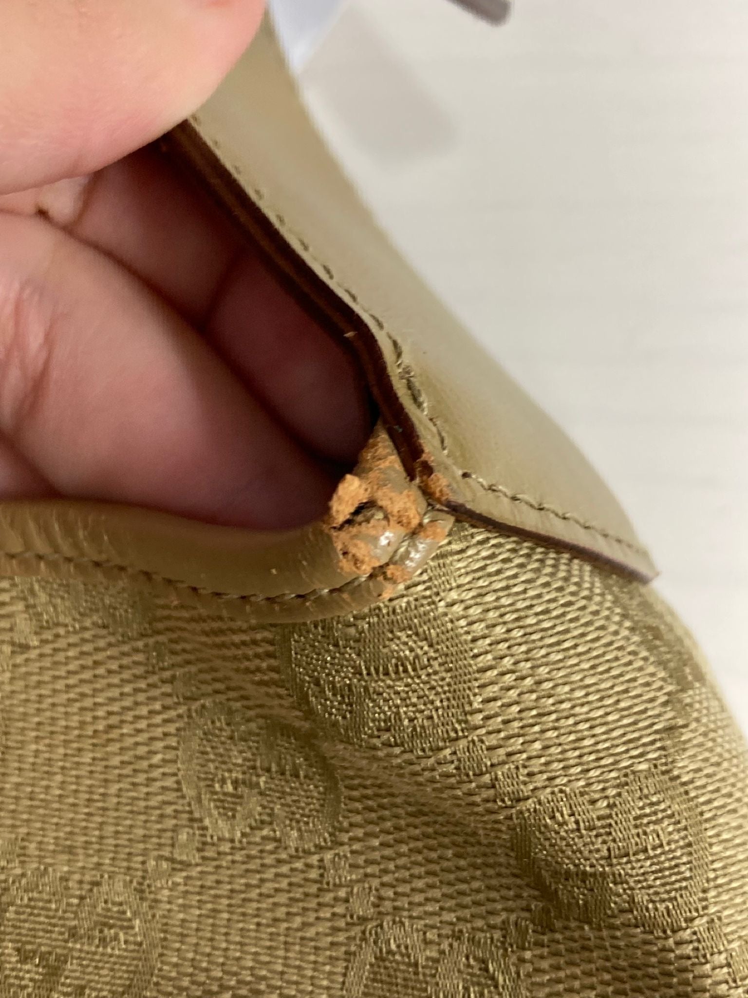Gucci Jackie beige vintage