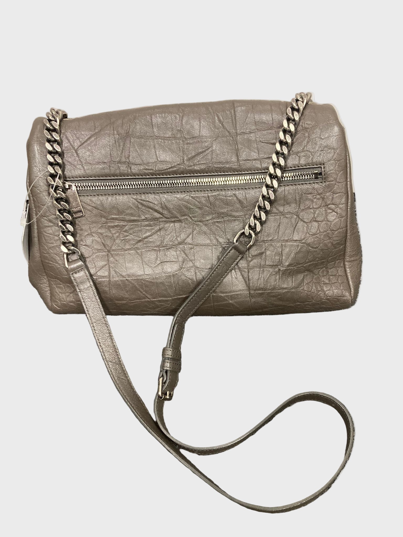 Saint Laurent West Hollywood en piel gris carbón