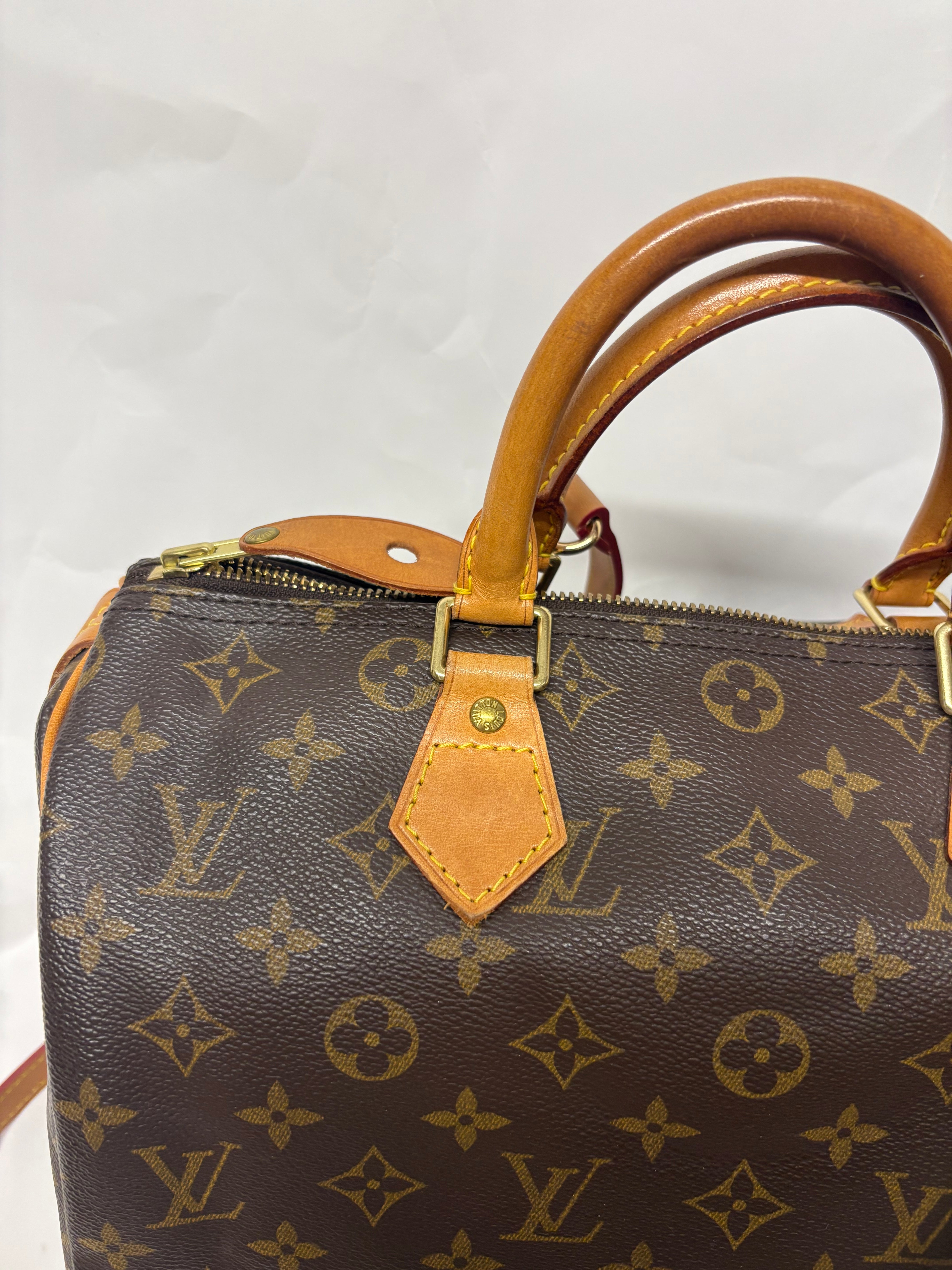 Louis Vuitton speedy 30 con bandolera extra