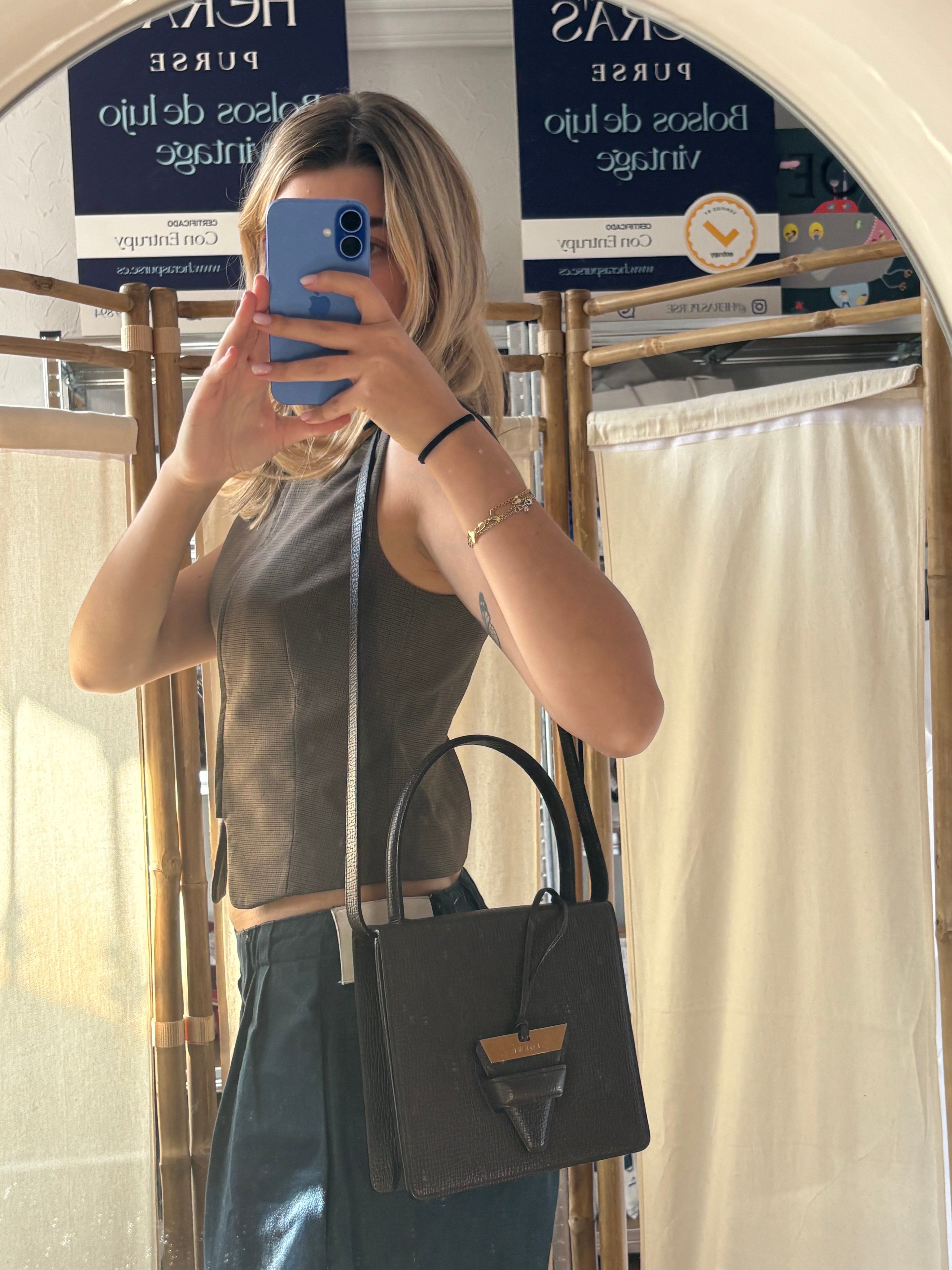 Loewe Barcelona 2-Way bandolera – Marrón