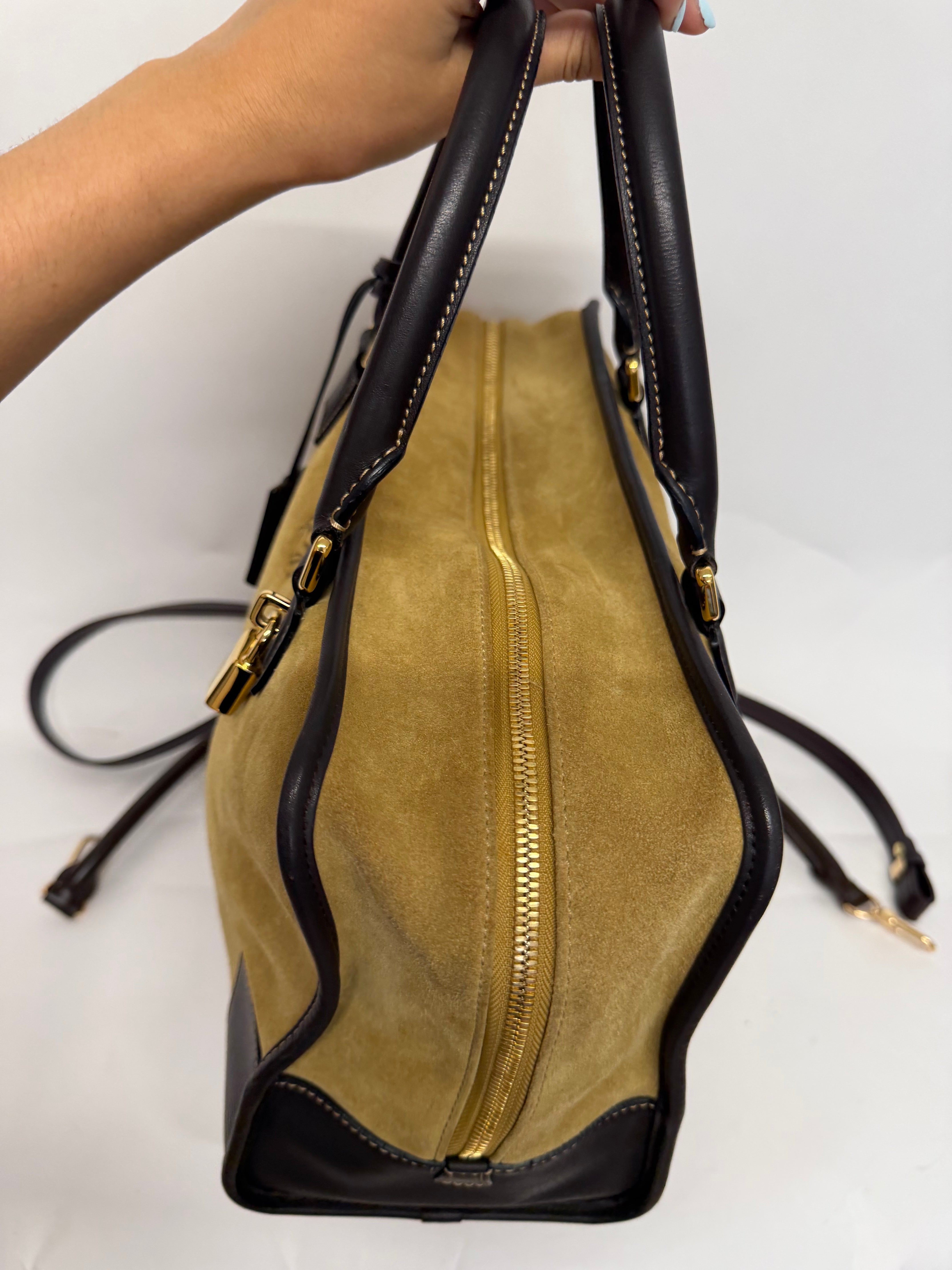 Loewe Amazona 36 Ante Oro — Modelo Nuevo