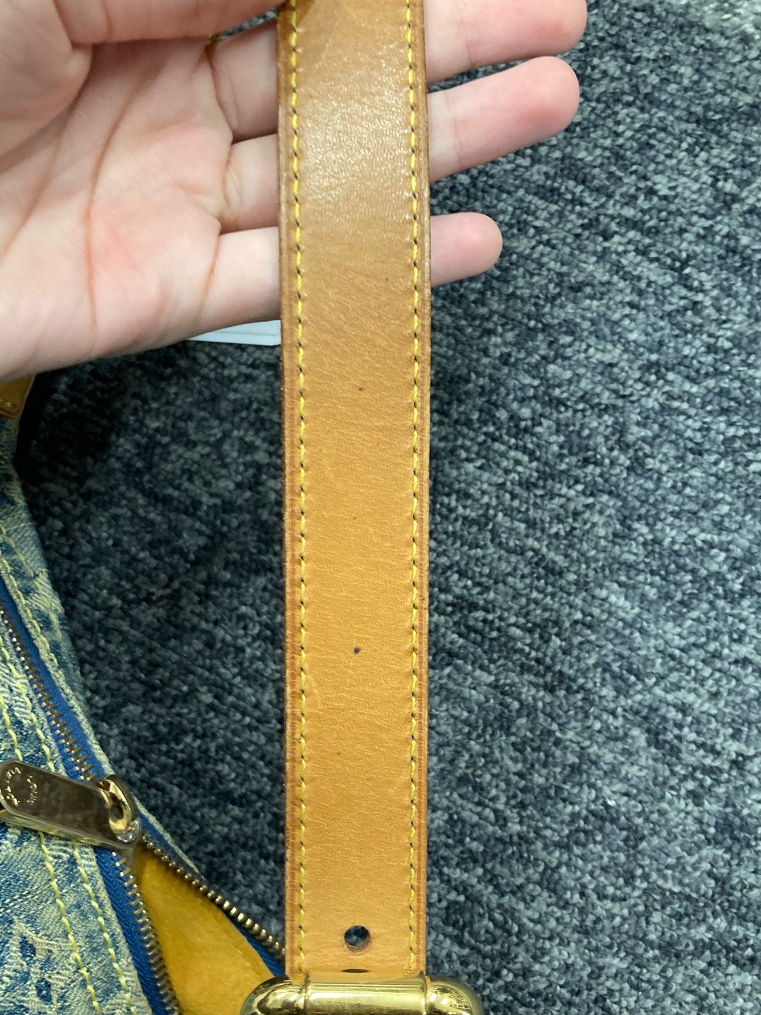 Louis Vuitton Baggy PM Monogram Denim
