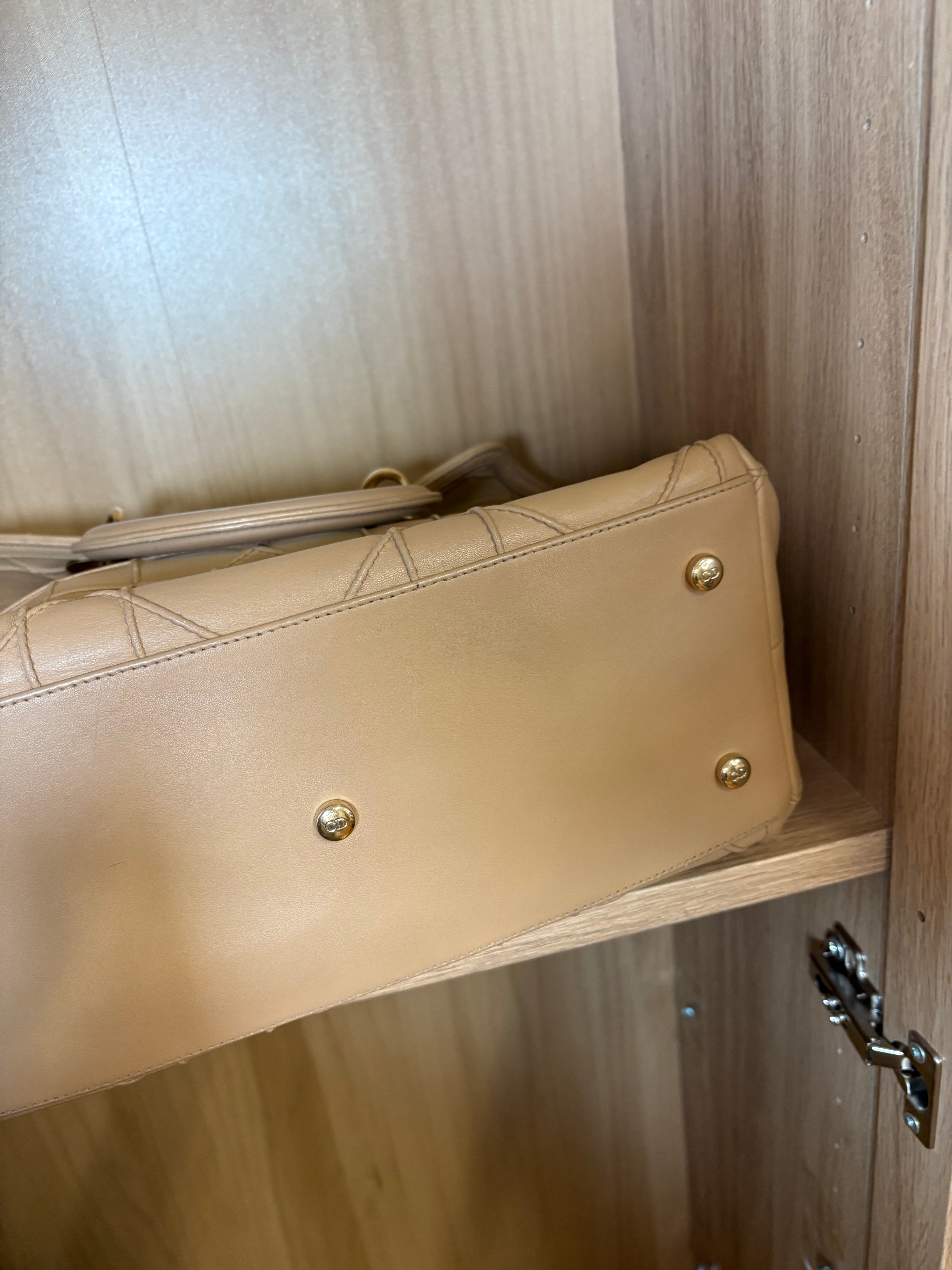 Dior Granville large tote beige camel bandolera