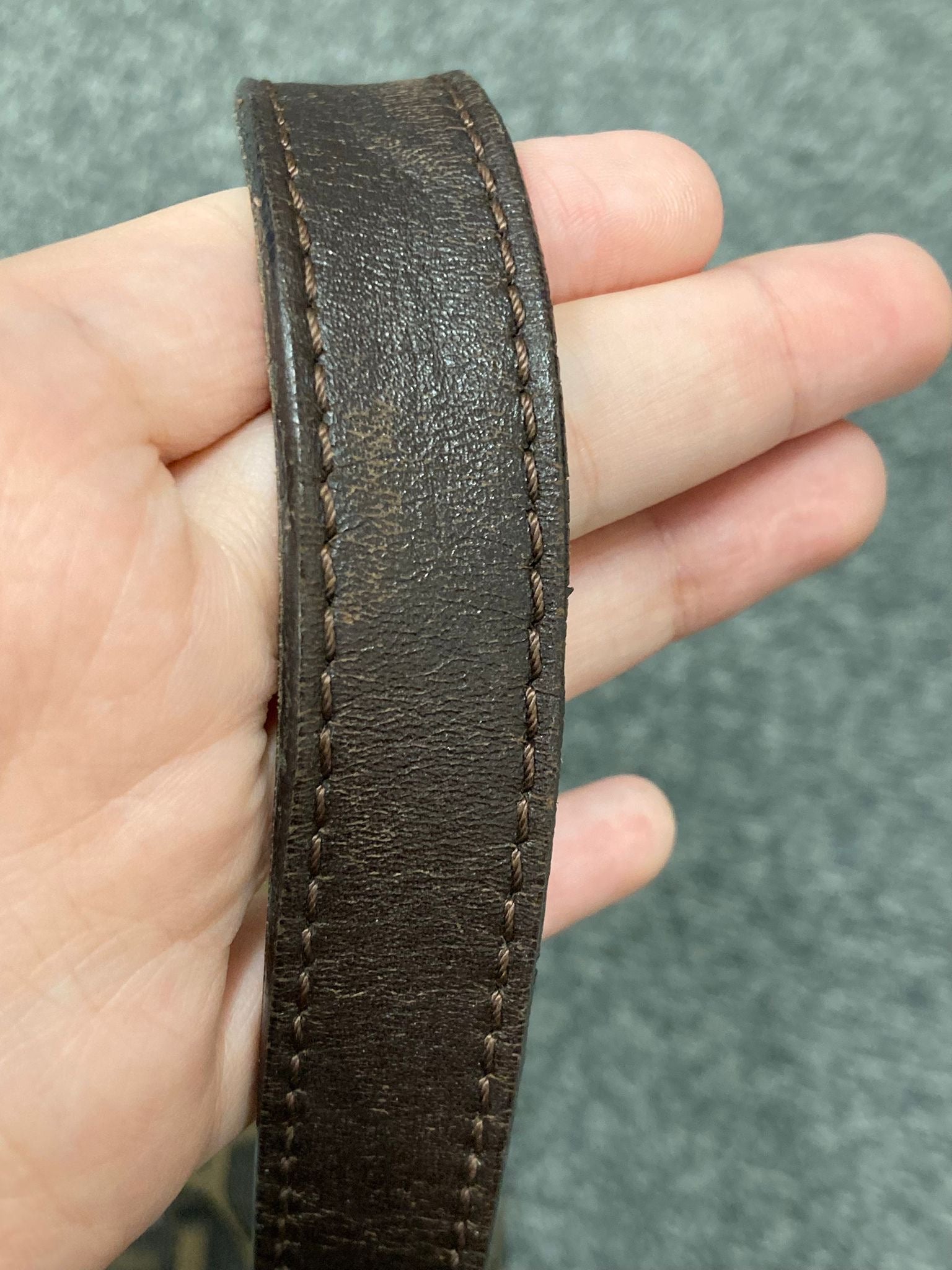 Fendi Zucca hombro con doble solapa – Monograma marrón