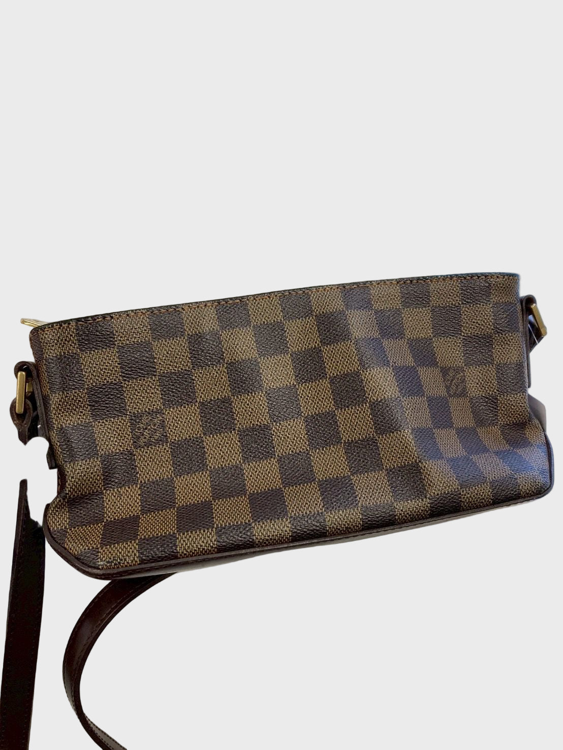 Louis Vuitton Trotteur bandolera en lona Damier Ebene