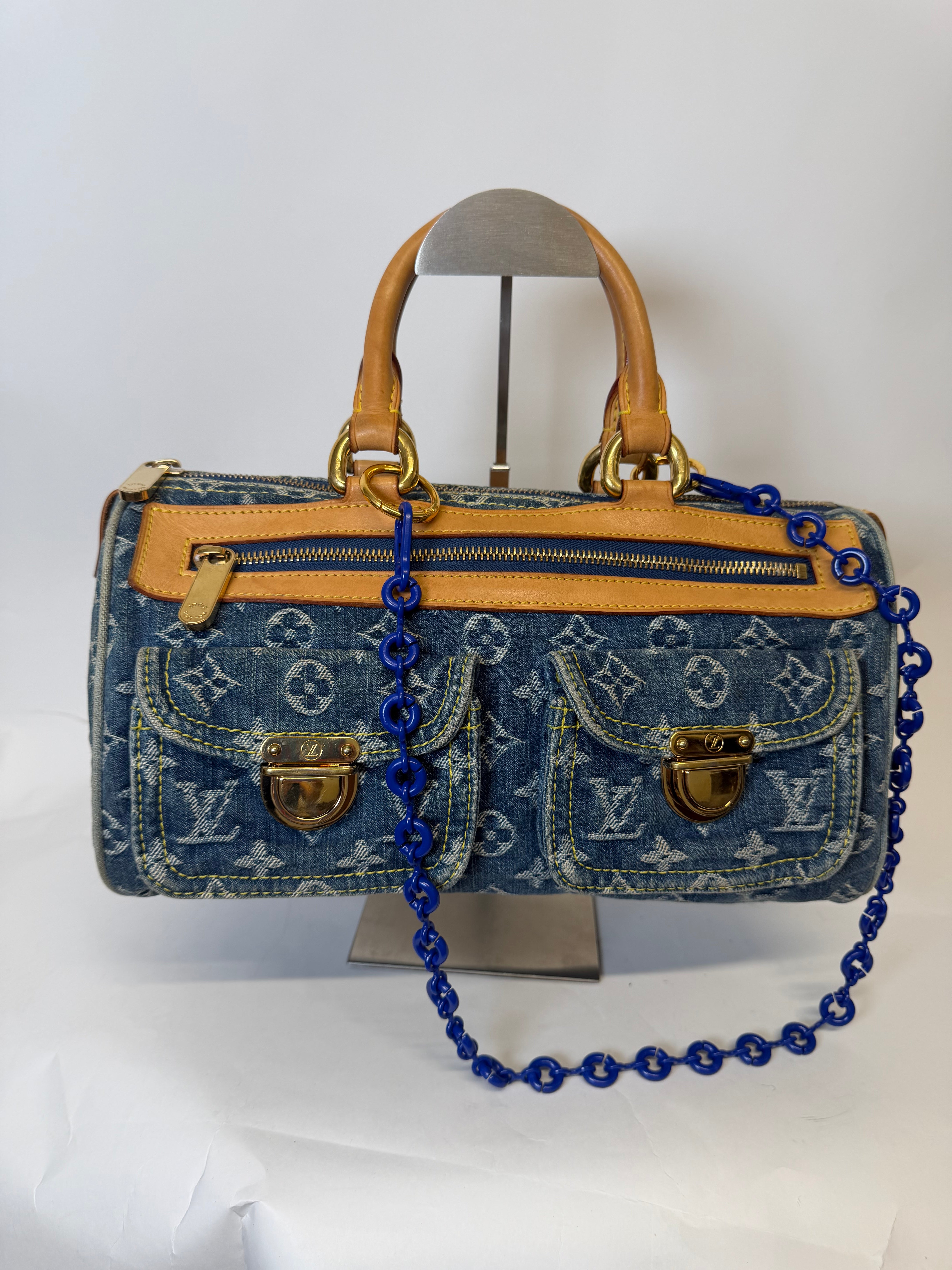Louis Vuitton Neo Speedy 30 Denim Monogram