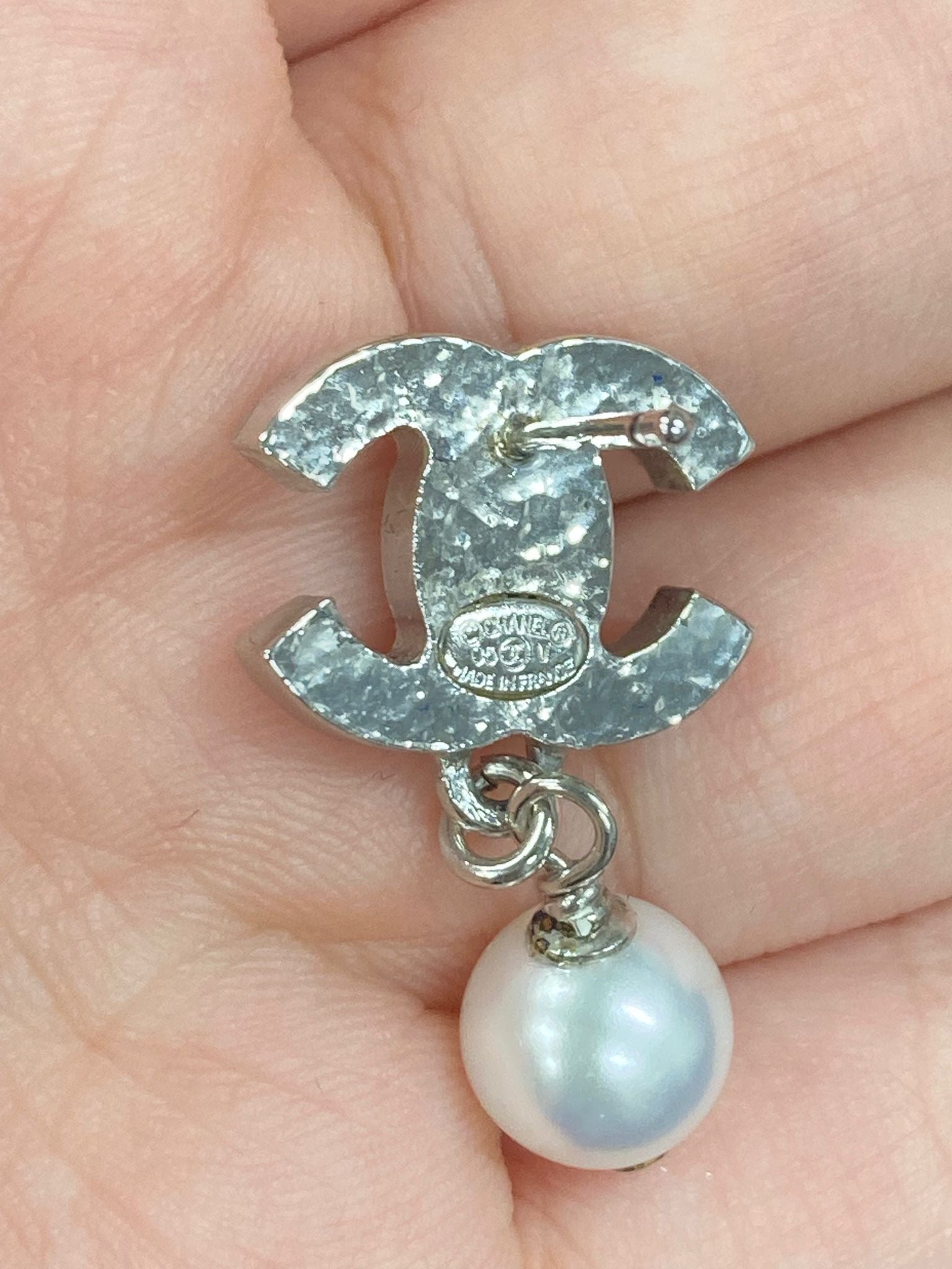 Chanel pendientes perlas