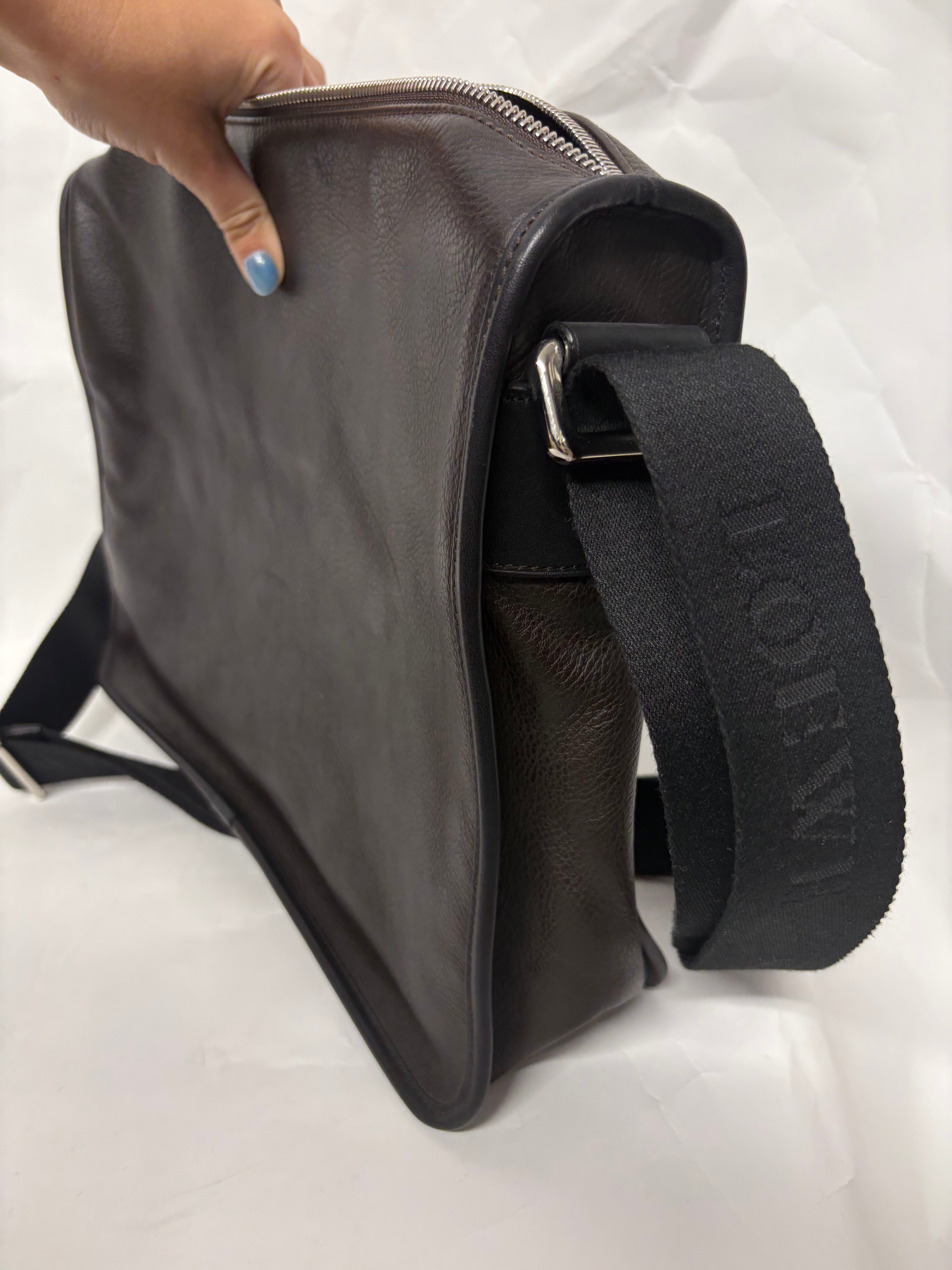 Loewe Messenger Goya Bag unisex marrón y negra