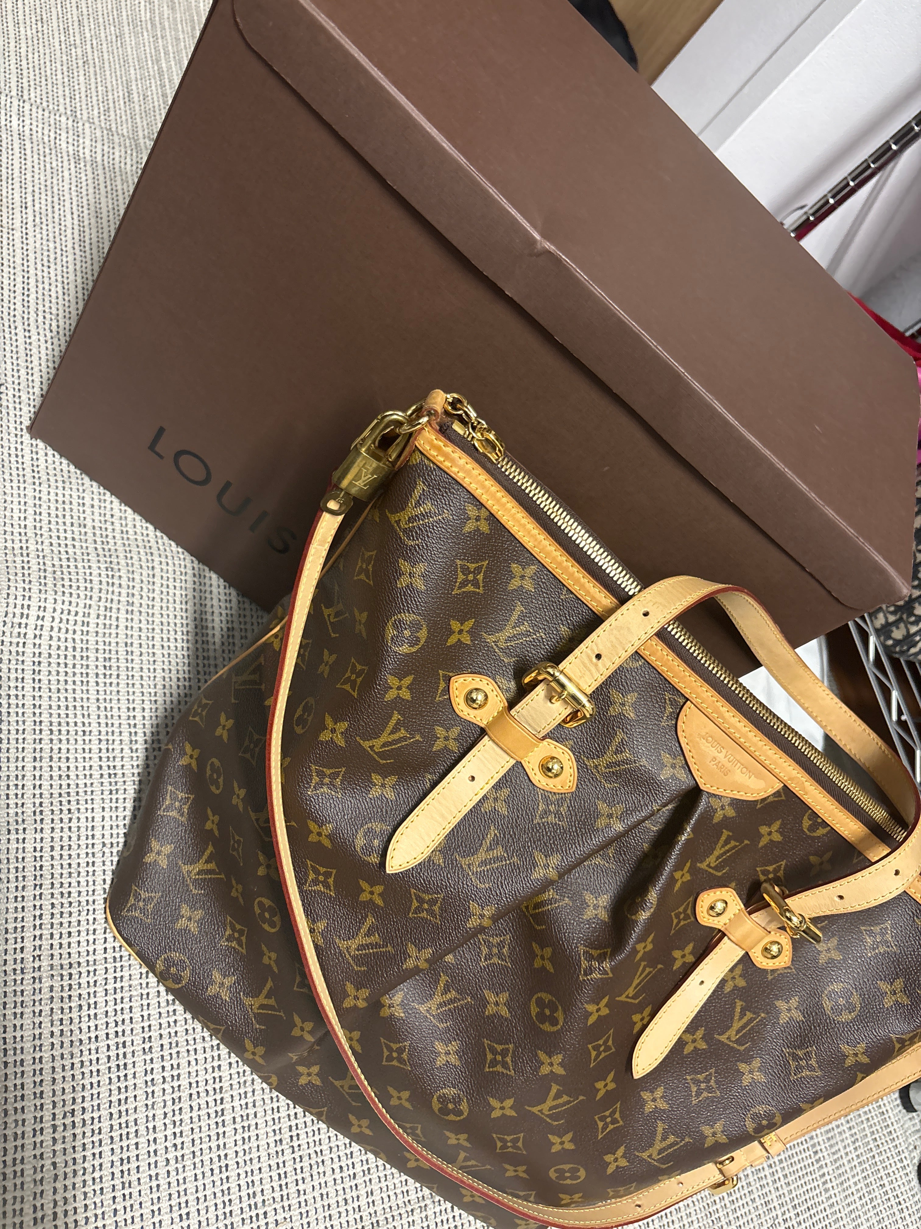 Louis Vuitton Palermo GM Monogram con bandolera