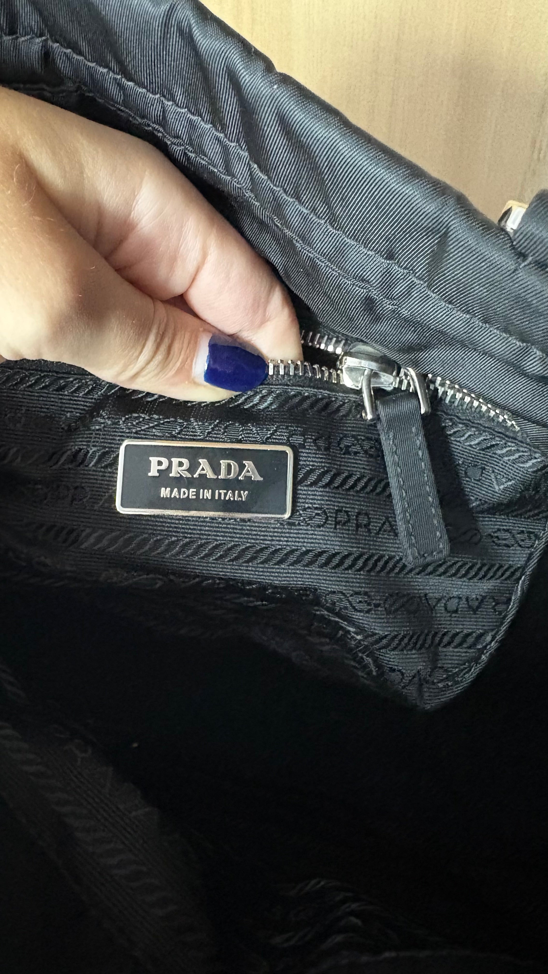 Prada tote bag nylon