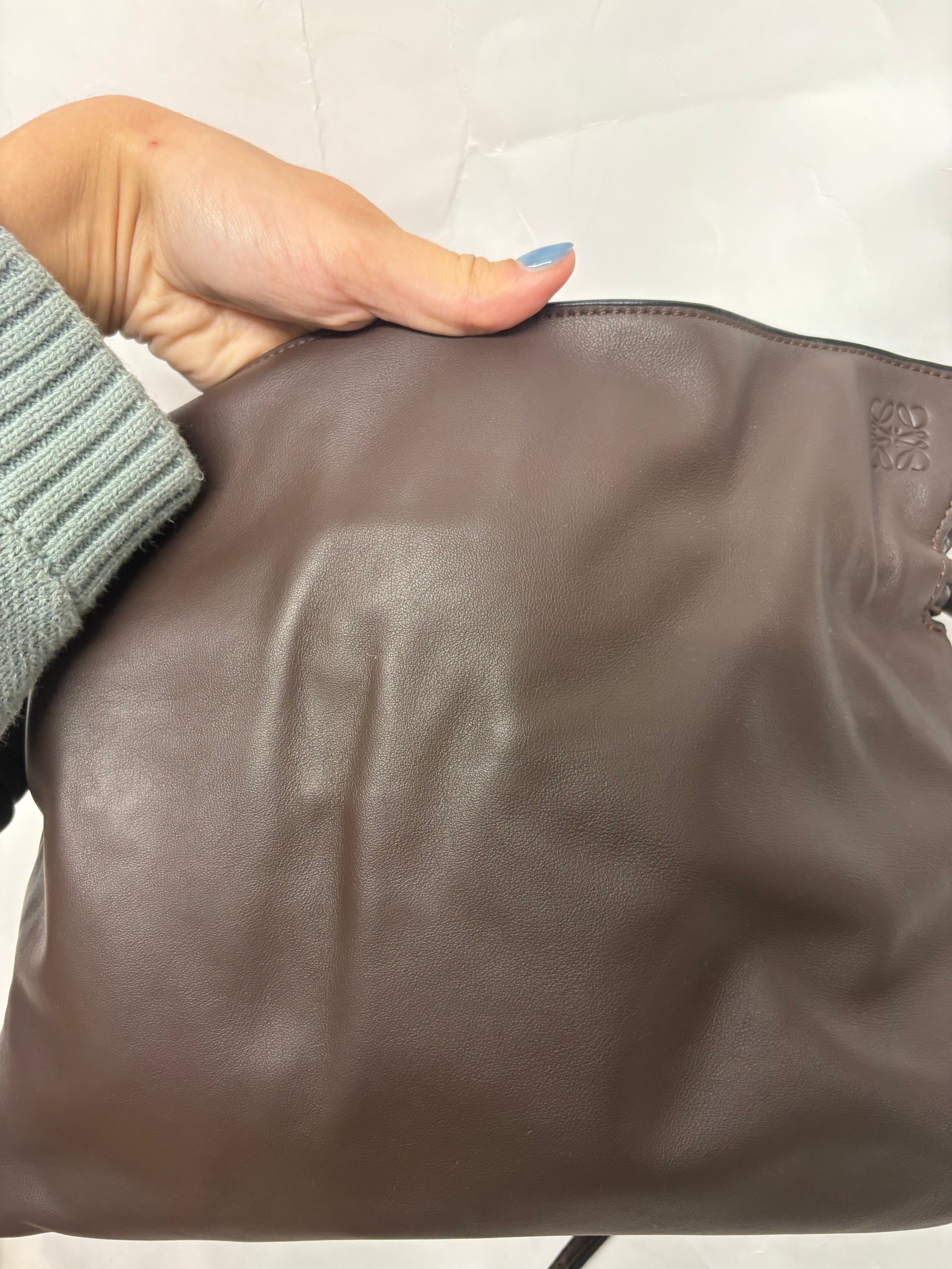 Loewe flamenco mediano marron