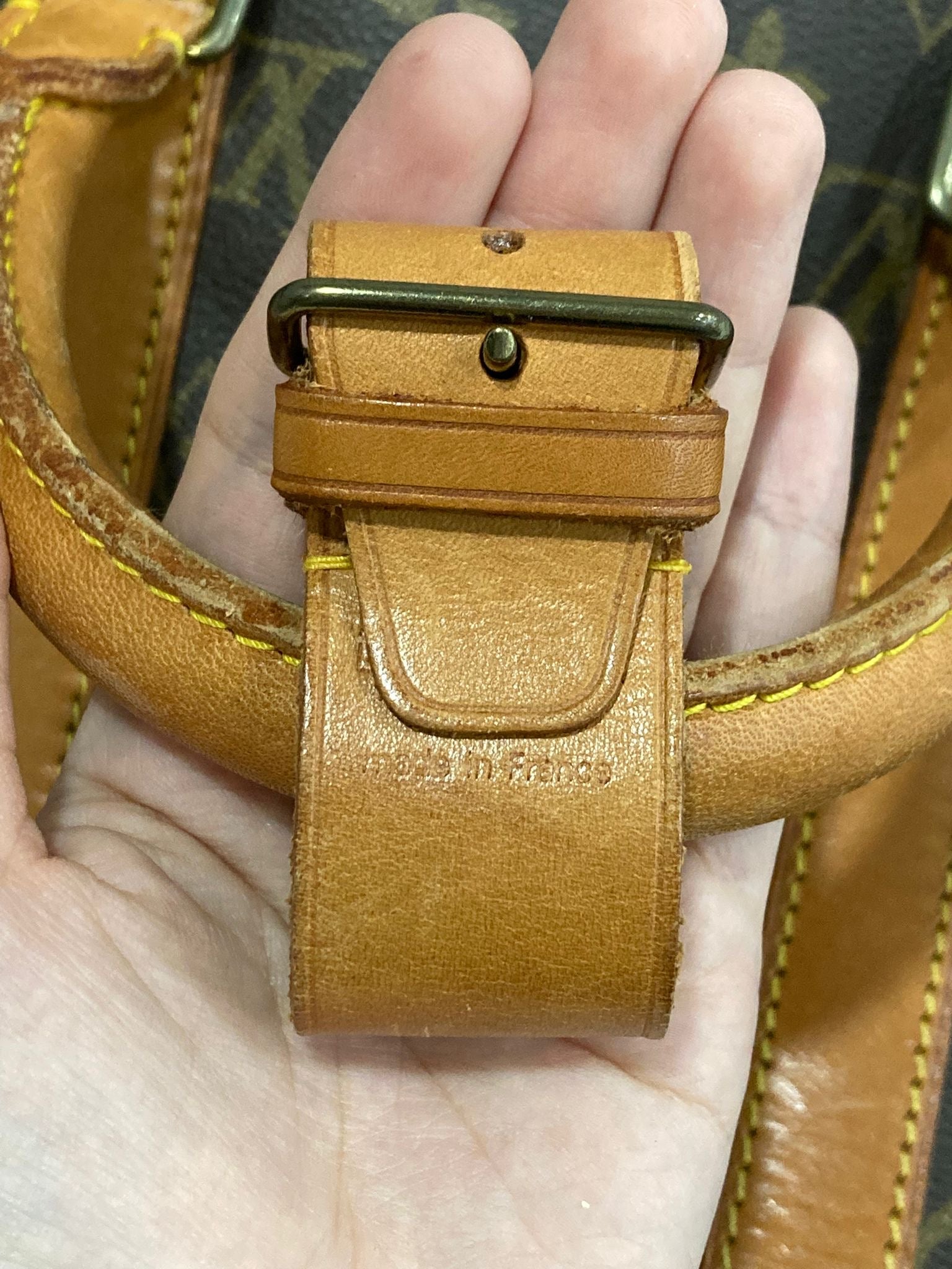 Louis Vuitton Keepall 45 canvas monogram bandolera