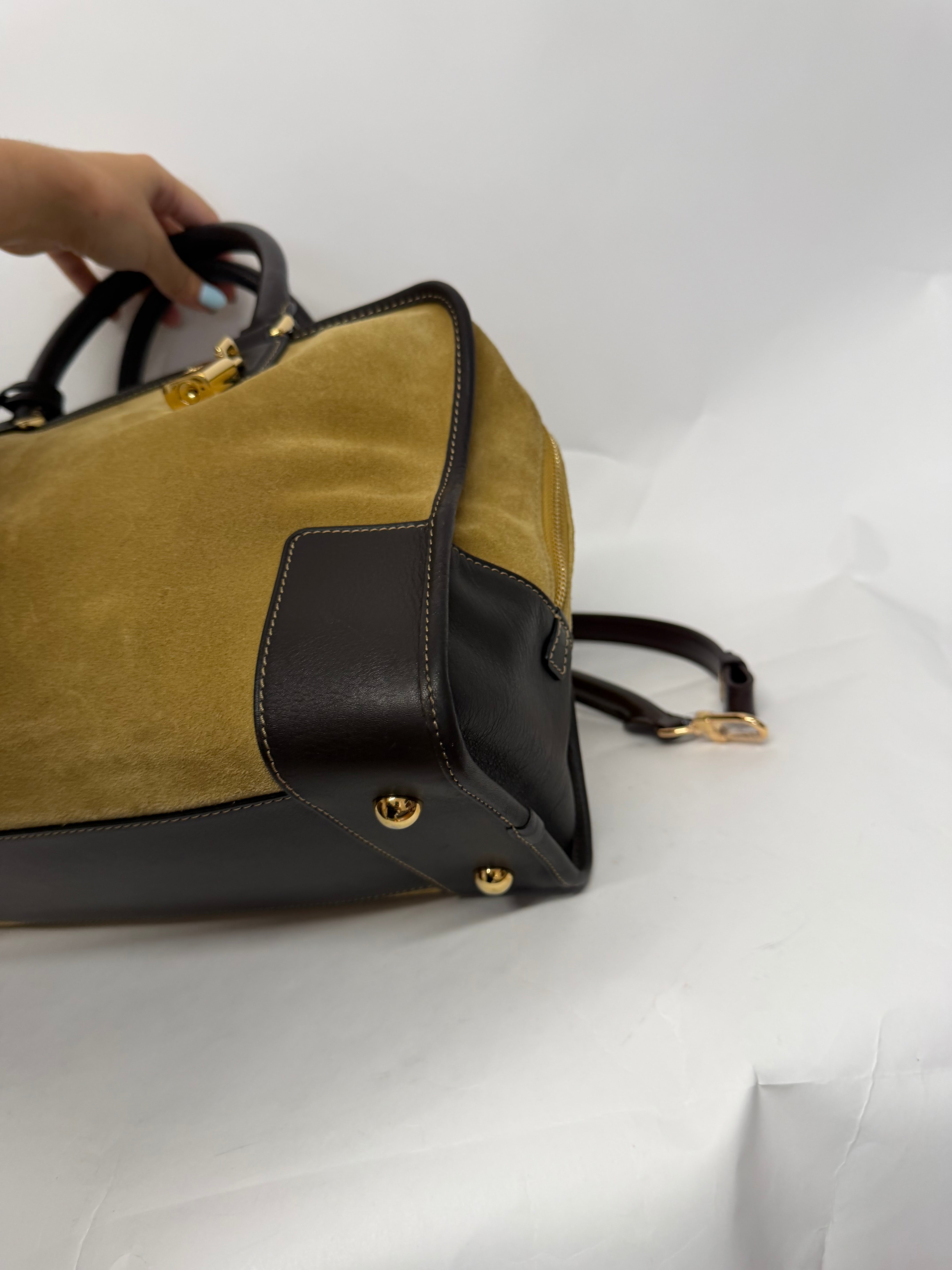 Loewe Amazona 36 Ante Oro — Modelo Nuevo