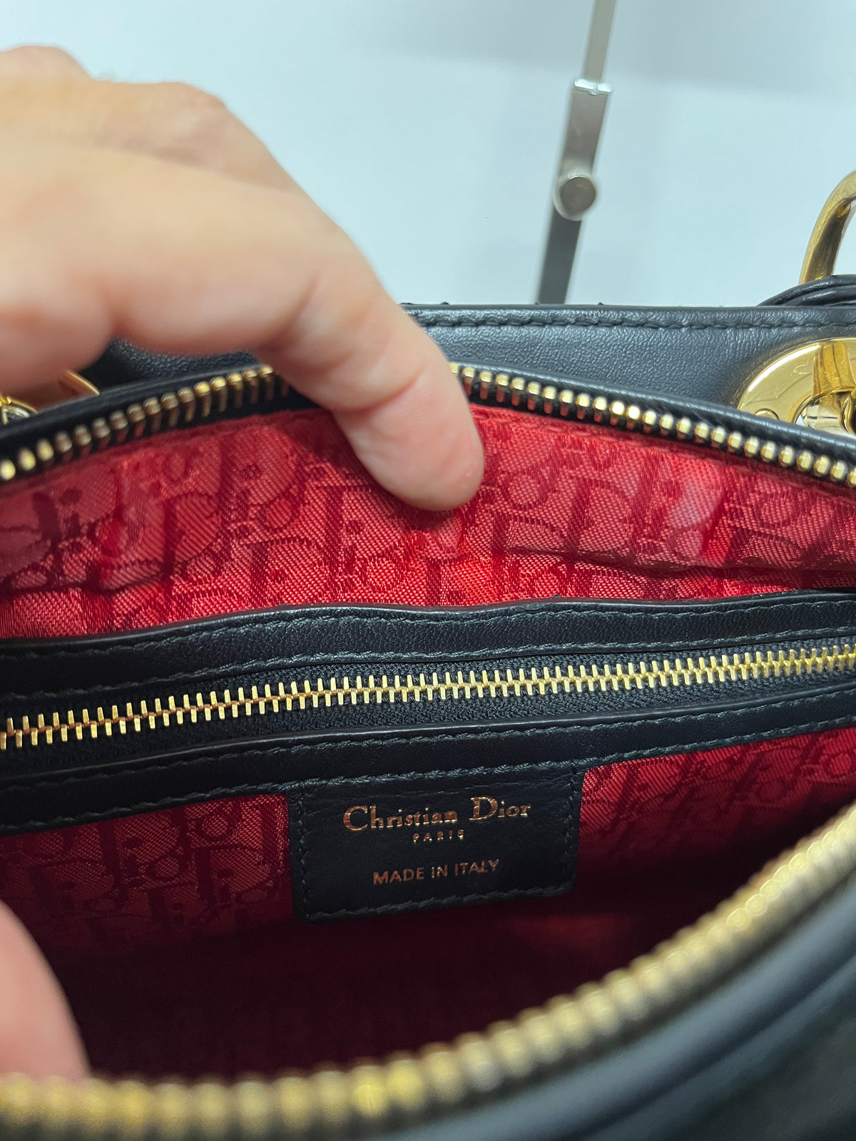 Christian Dior Lady Dior Medium Piel Cordero Cannage