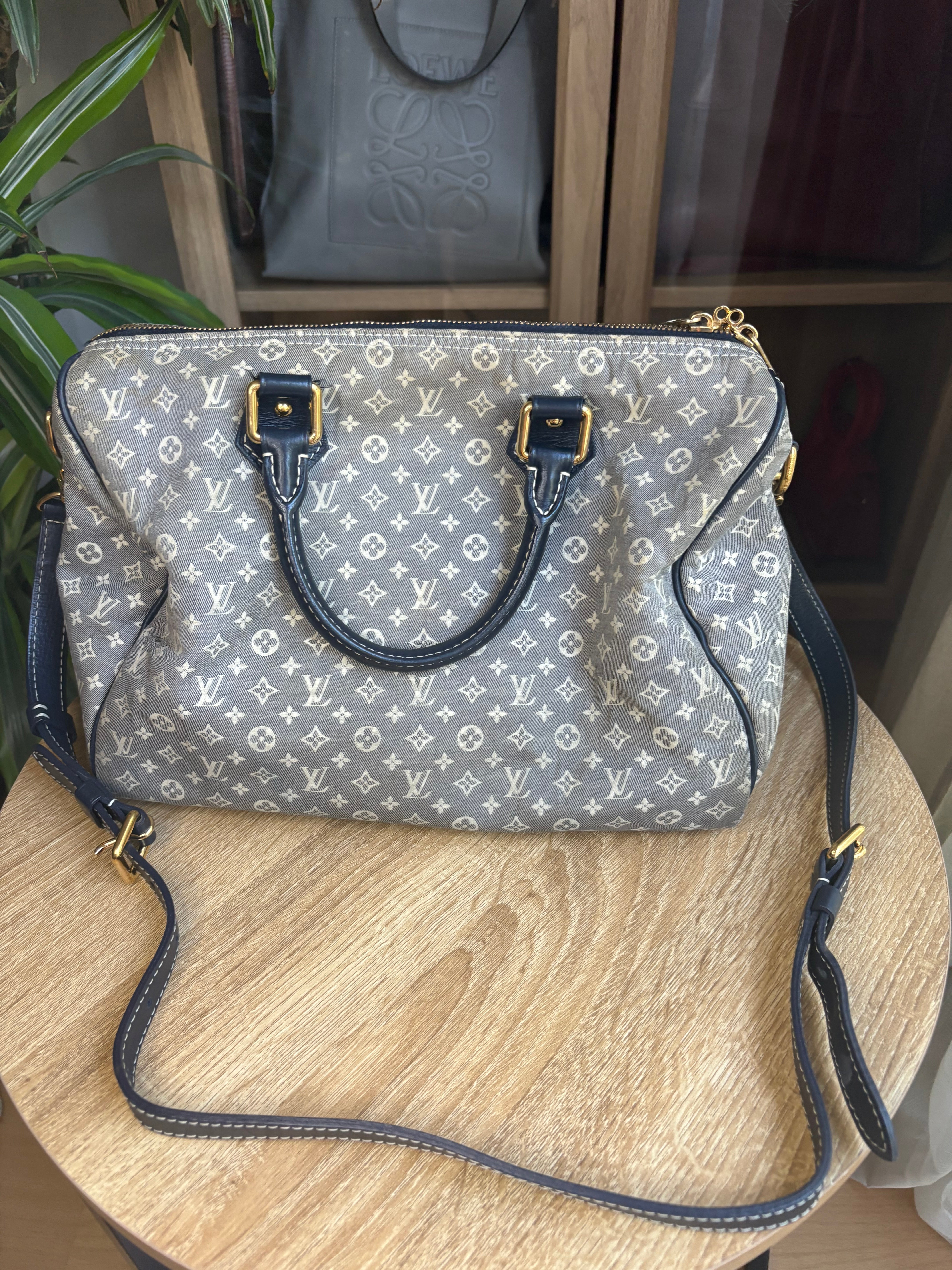 Louis Vuitton Speedy 30 Idylle Monogram Azul Marino – Bandolera 2WAY