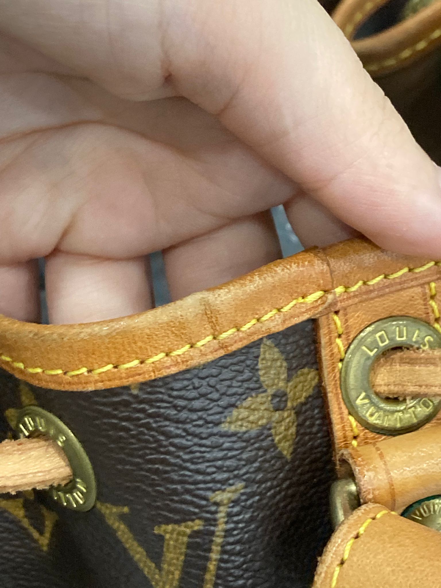 Louis Vuitton Petit Noé canvas monogram
