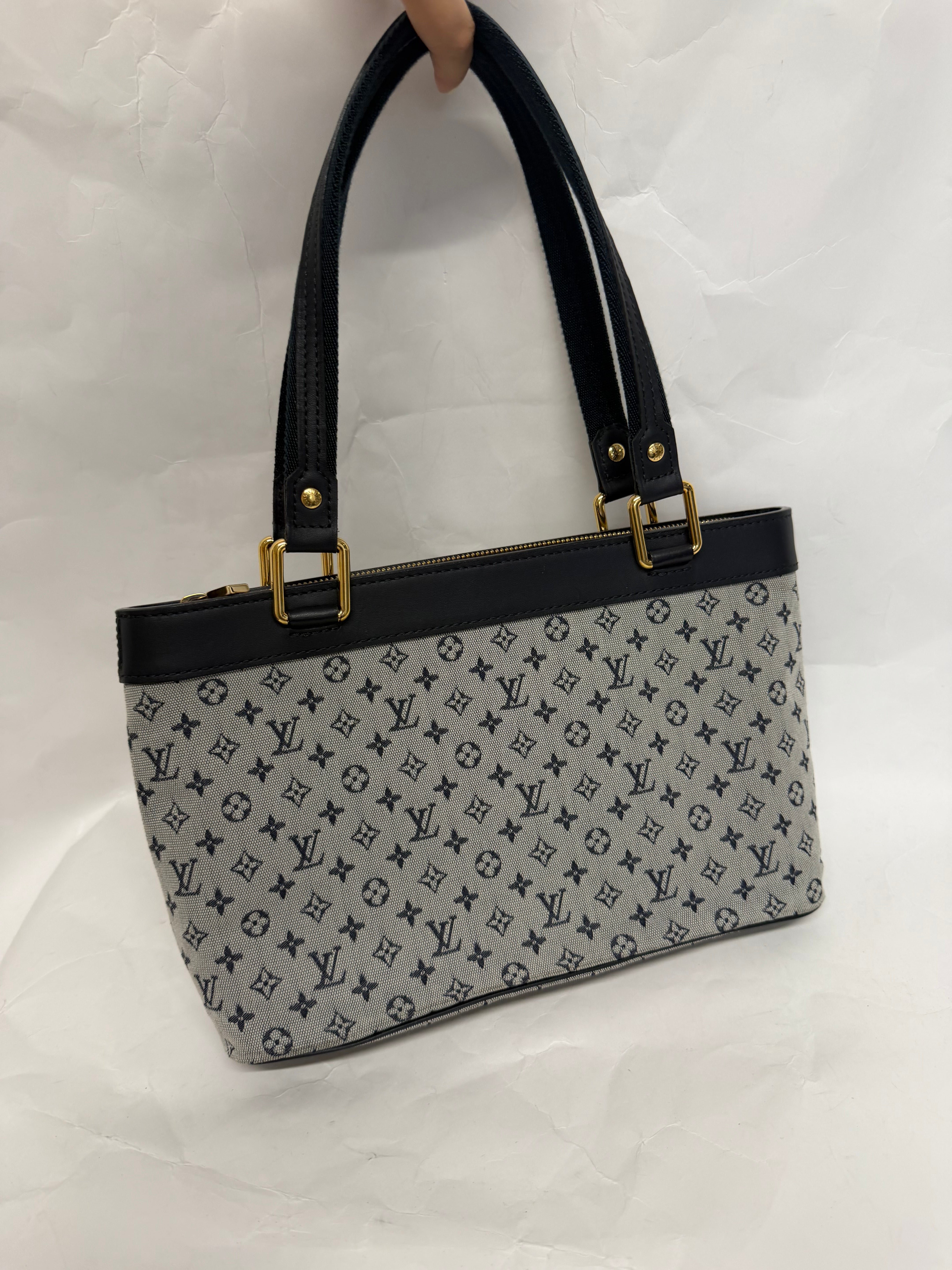 Louis Vuitton Mini Lin Lucille PM Navy