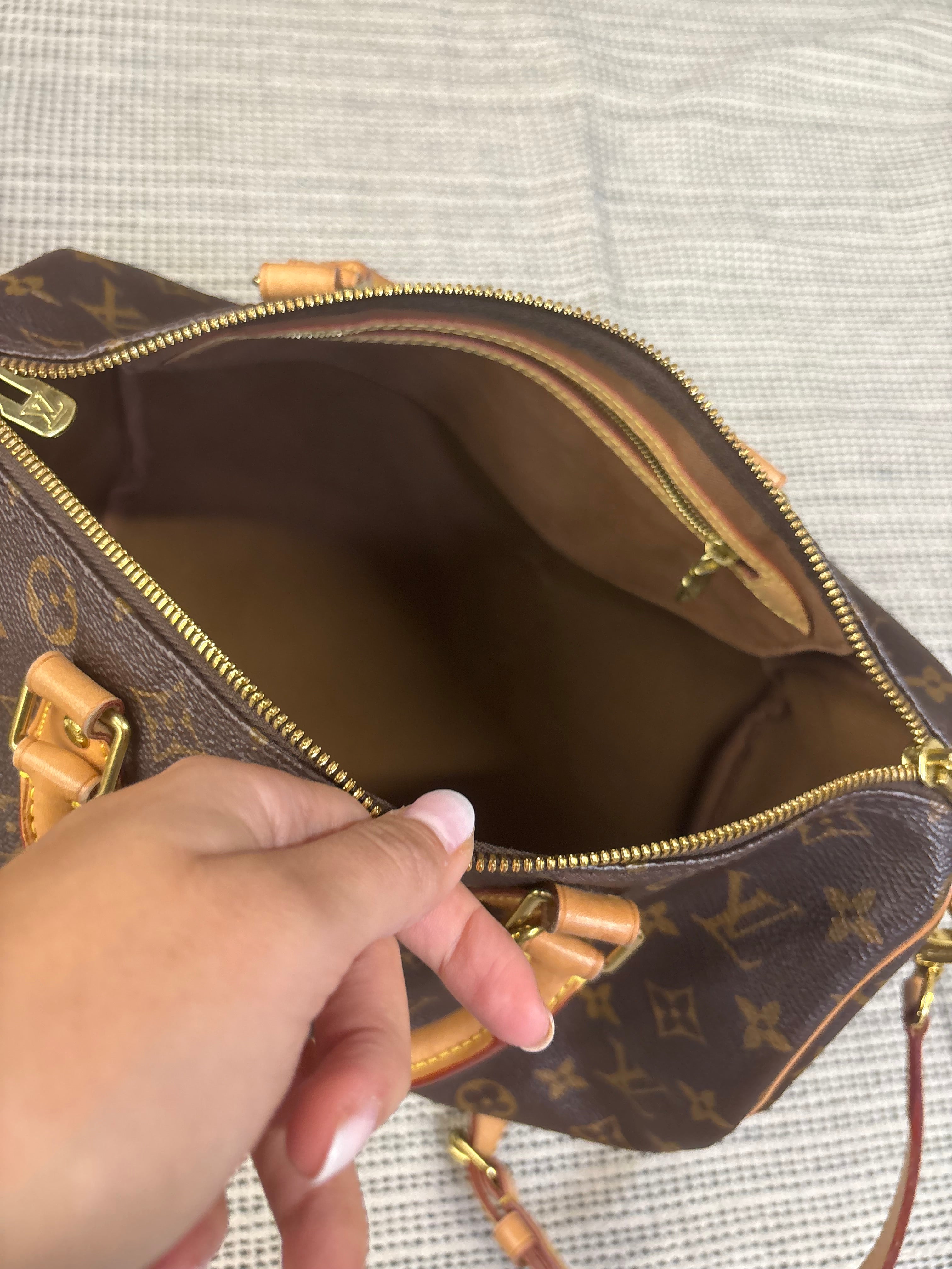 Louis vuitton speedy 30 monogram con bandolera CT2149