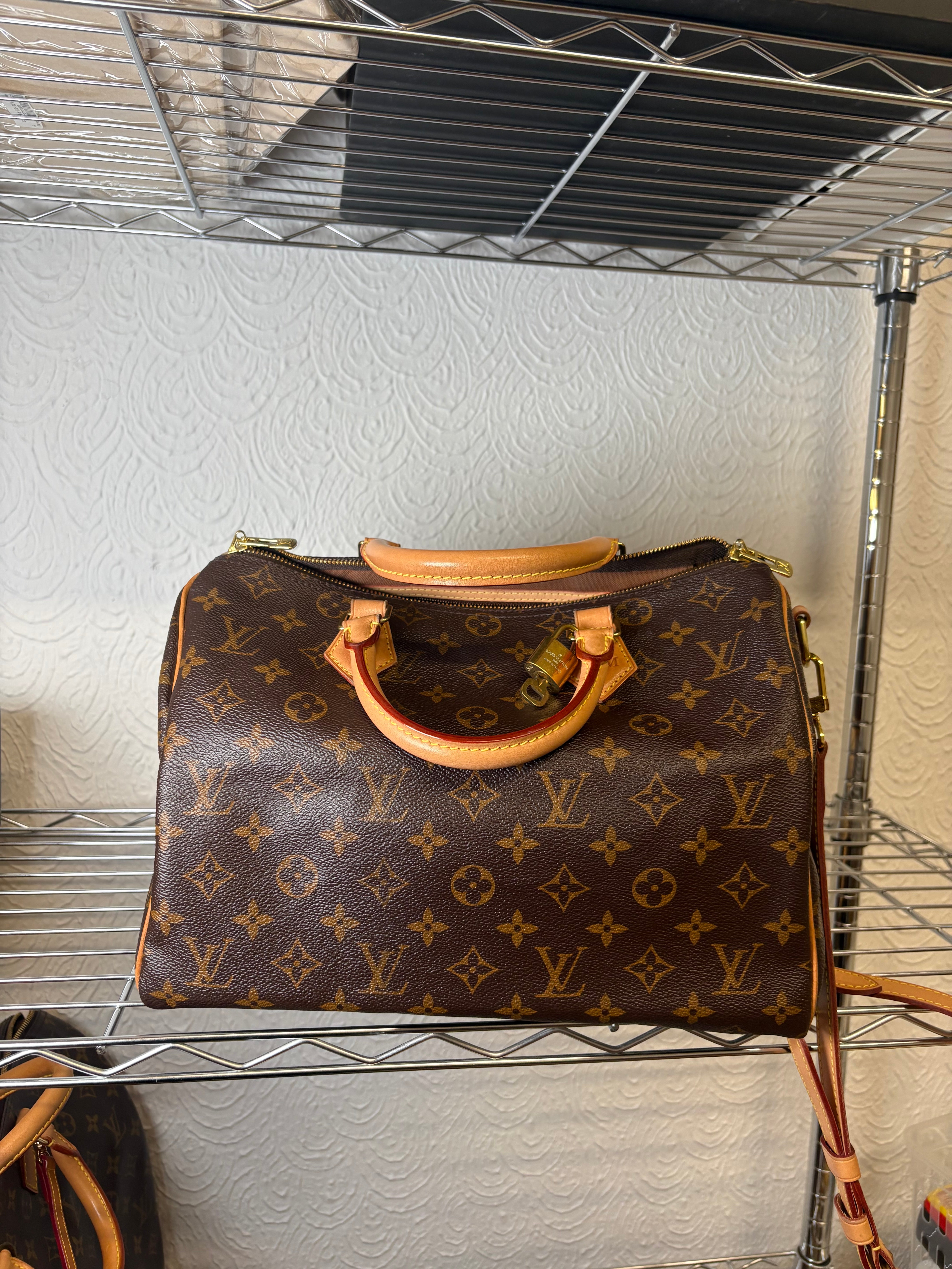 Louis vuitton speedy 30 monogram con bandolera CT2149