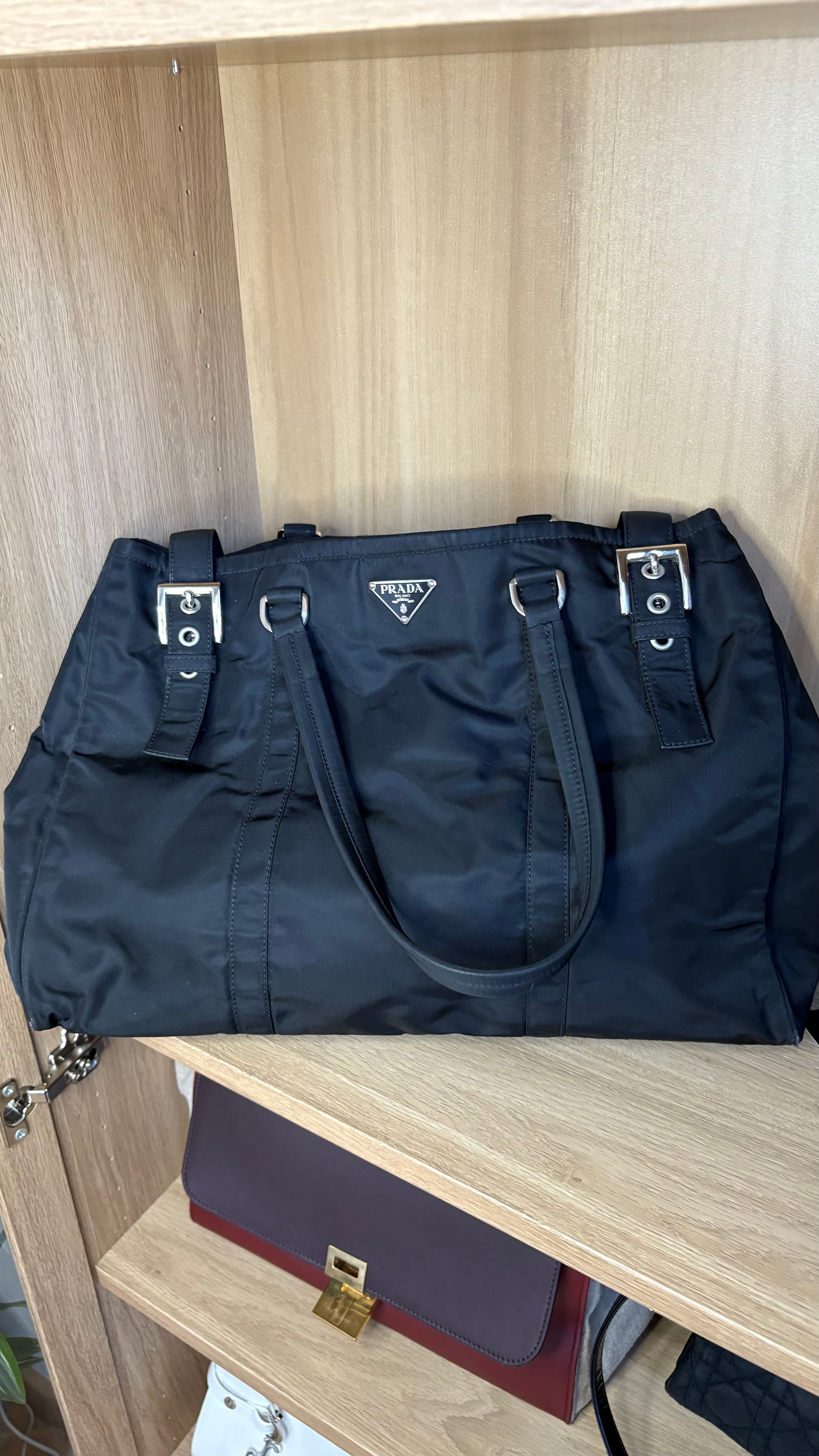Prada tote bag nylon