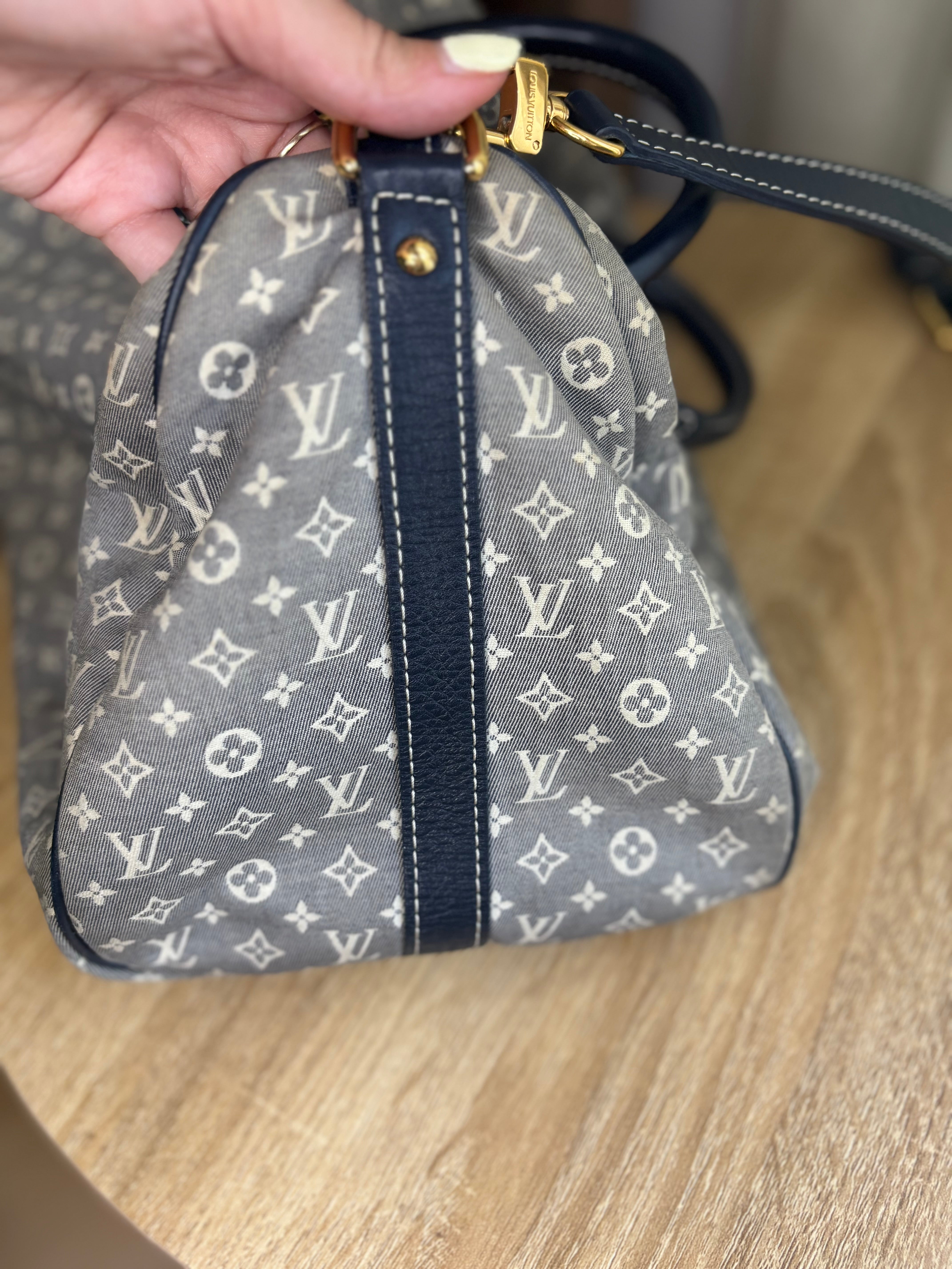 Louis Vuitton Speedy 30 Idylle Monogram Azul Marino – Bandolera 2WAY