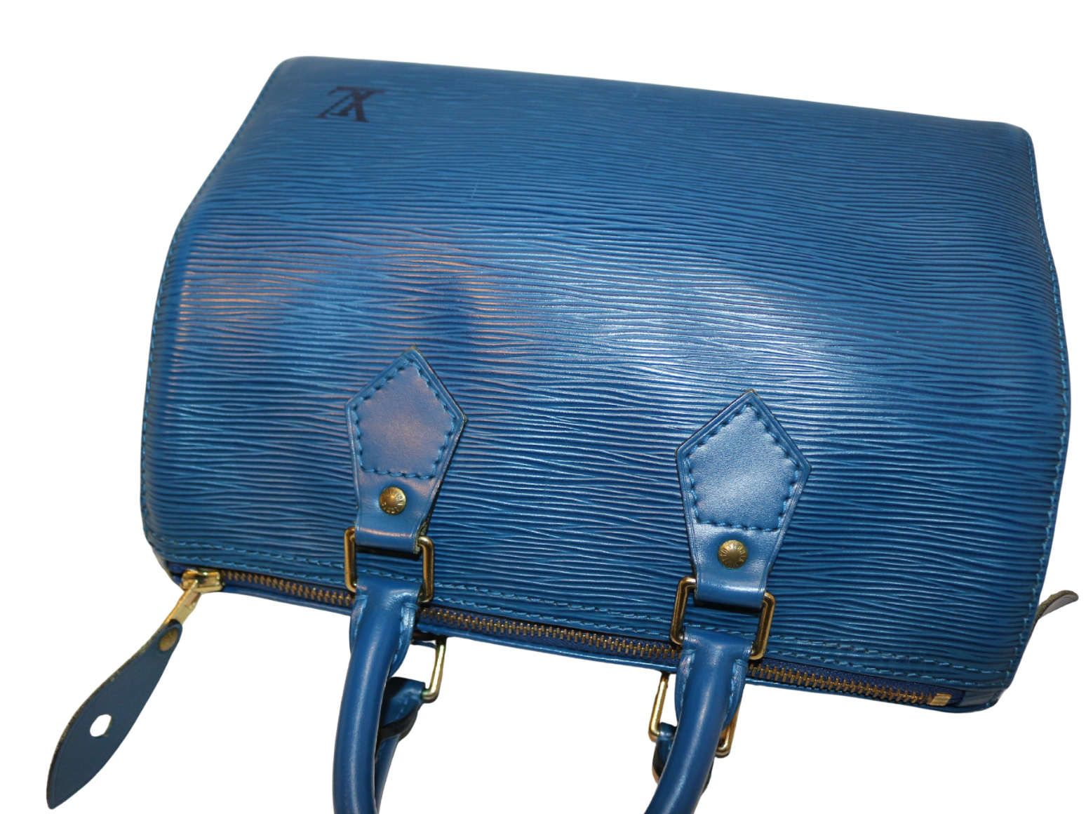 Louis Vuitton Speedy 25 azul – Cuero Epi